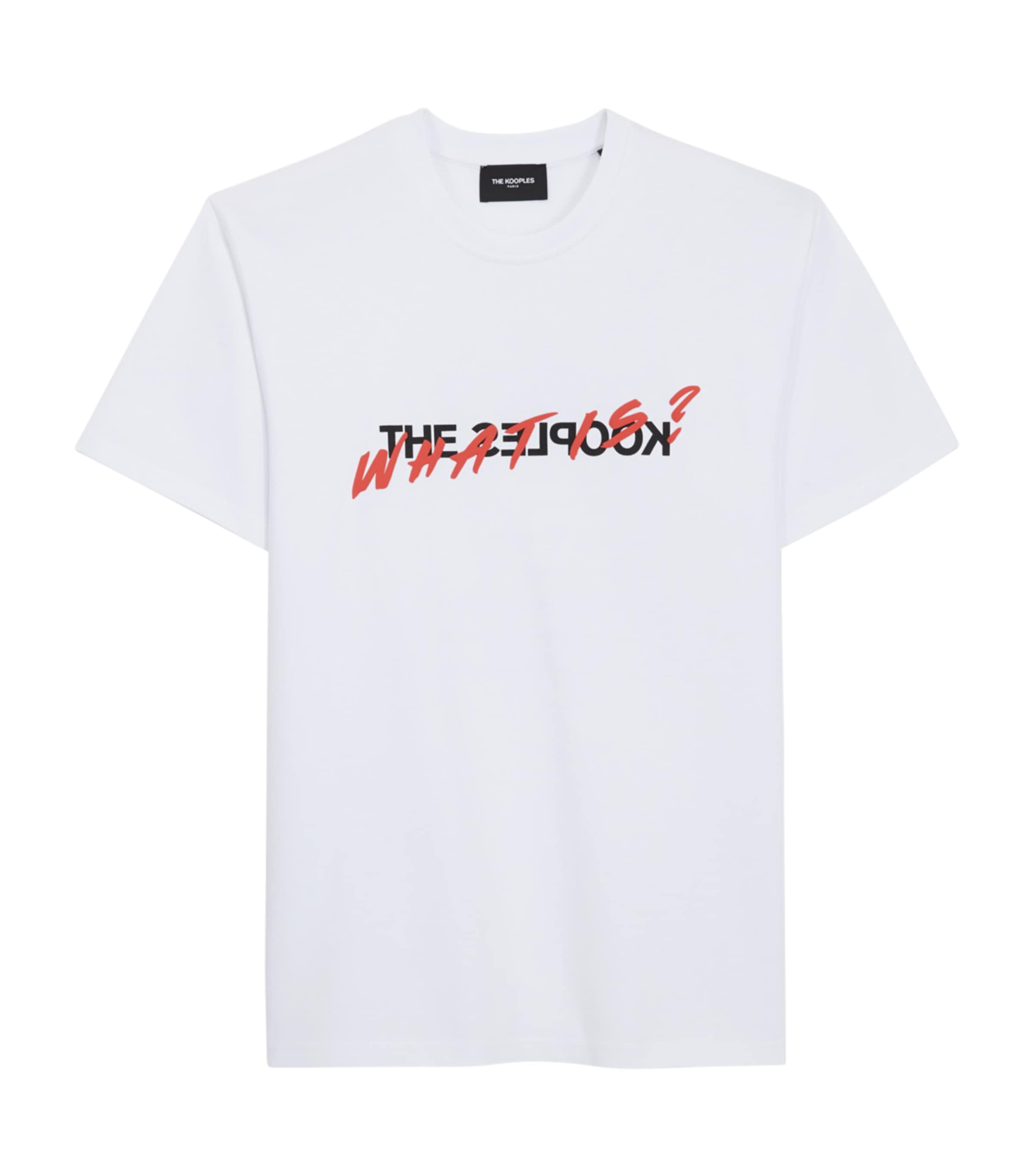 The Kooples Logo T-shirt In White