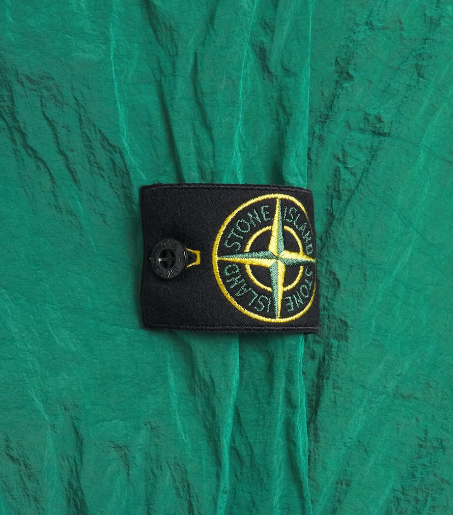 Stone Island Mens Nylon Zip-Up T-Shirt Image 6