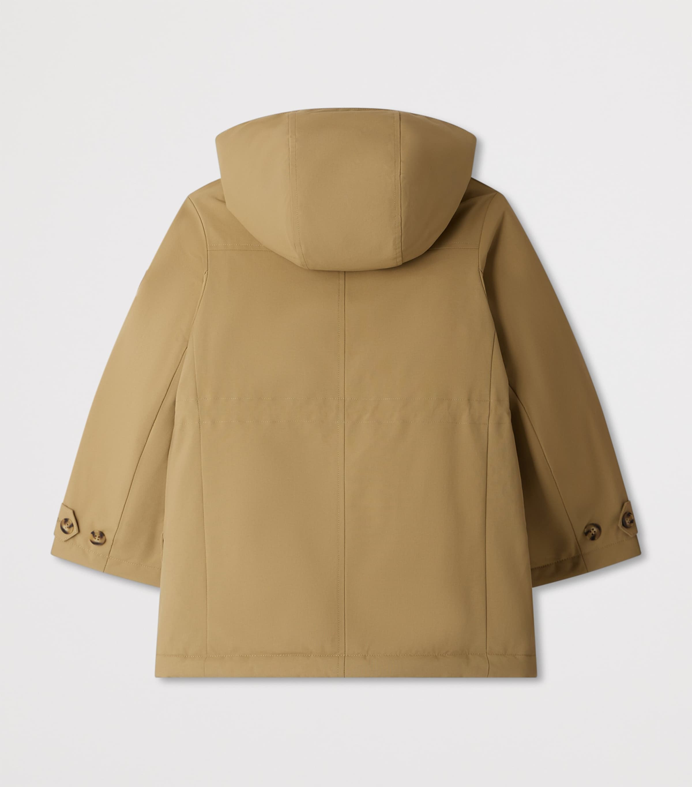 Water-Repellent Hooded Parka (4-8 Years) CHATAIGNE Image 2