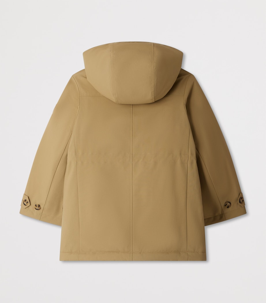 Water-Repellent Hooded Parka (4-8 Years) CHATAIGNE Image 2