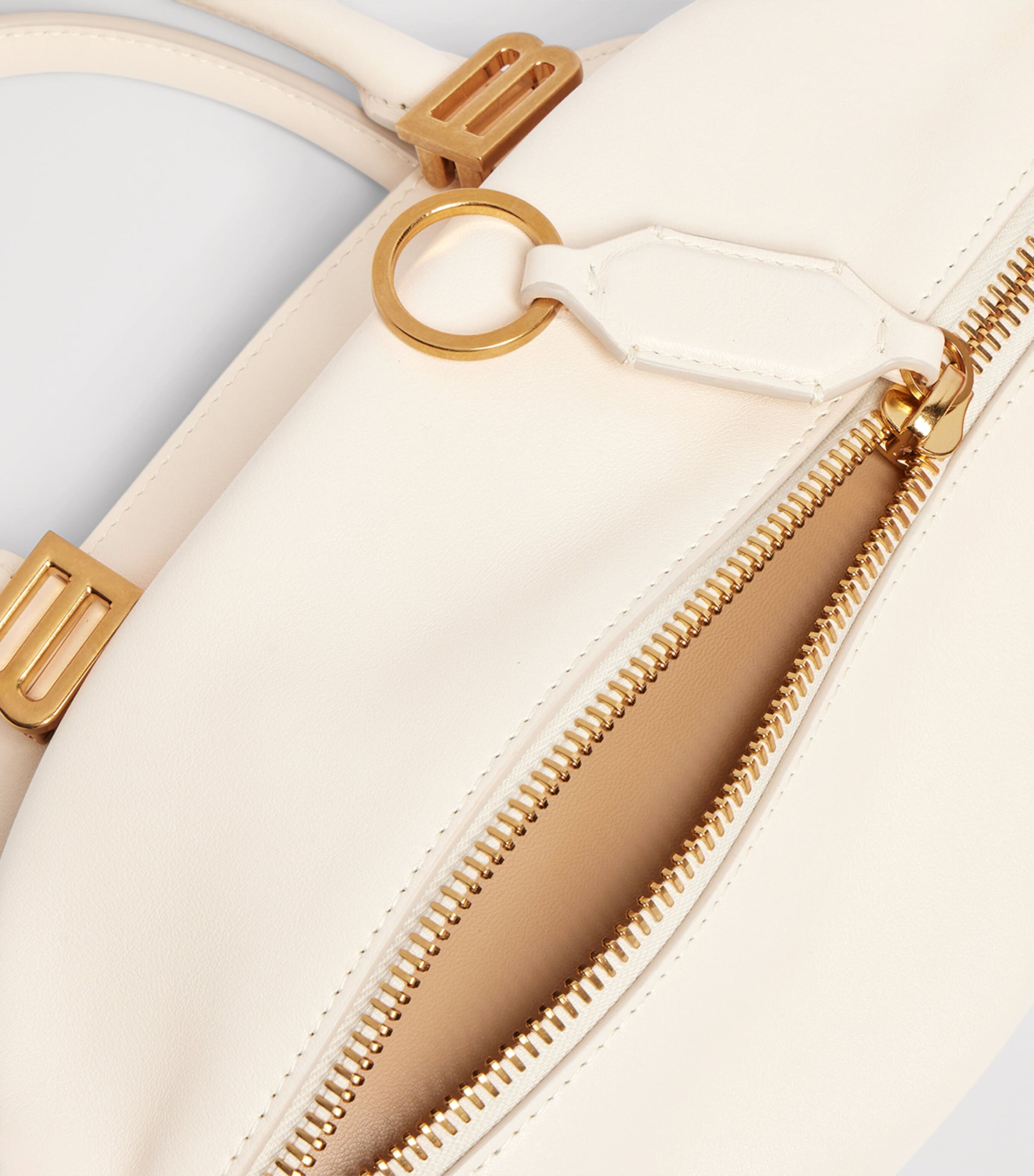 Balenciaga Mini Leather Bolero Bowling Bag Image 10