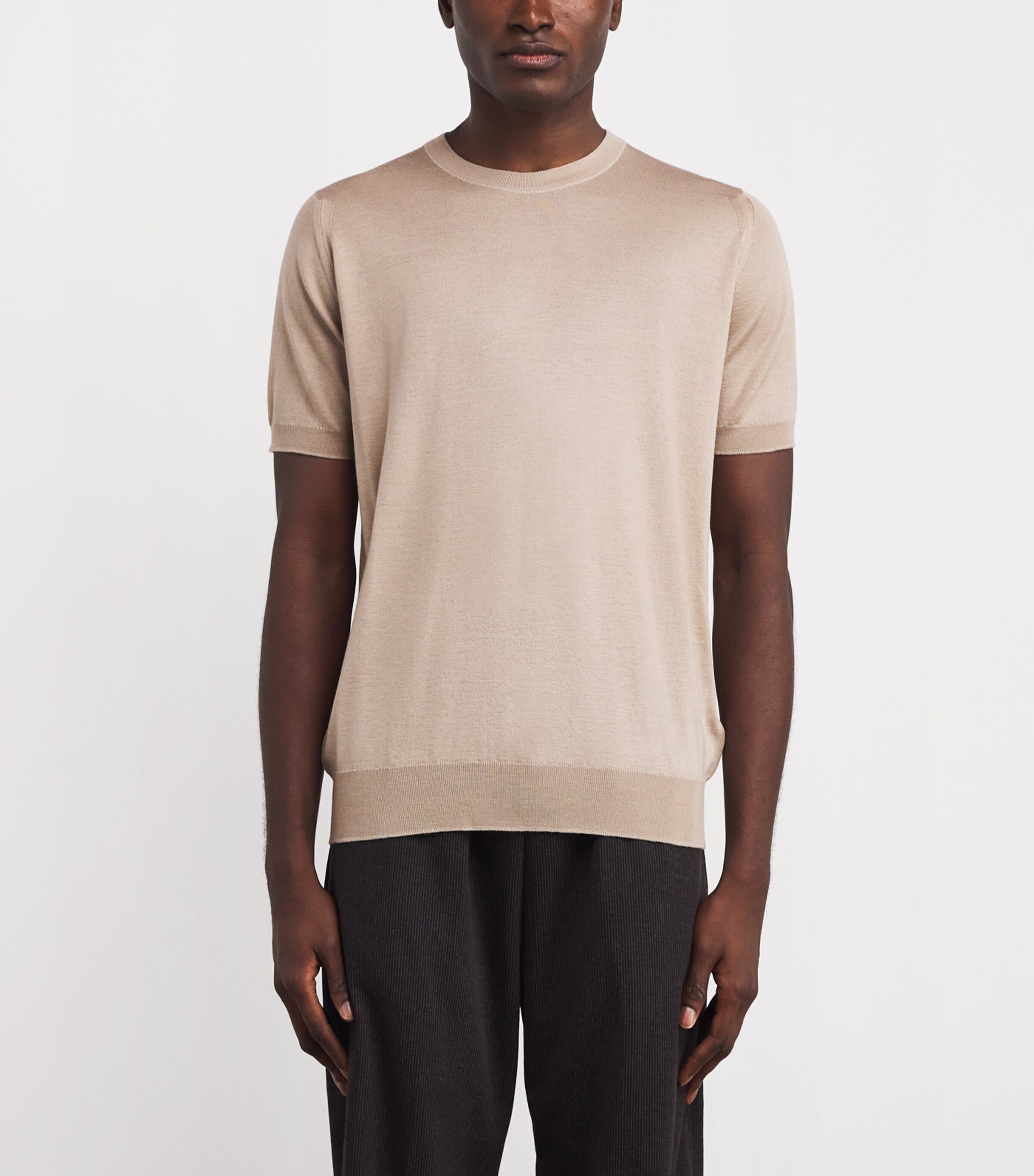 Merino Wool T-Shirt OAT Image 3