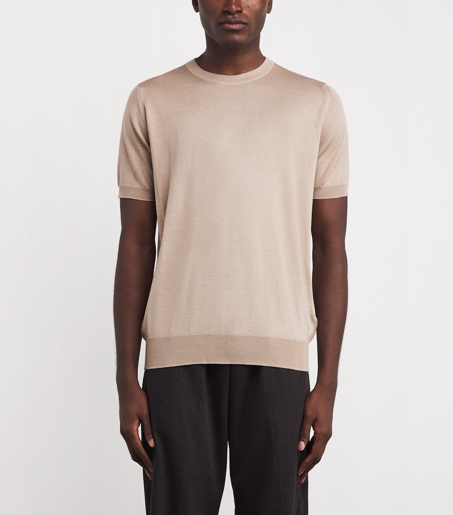 Merino Wool T-Shirt OAT Image 3