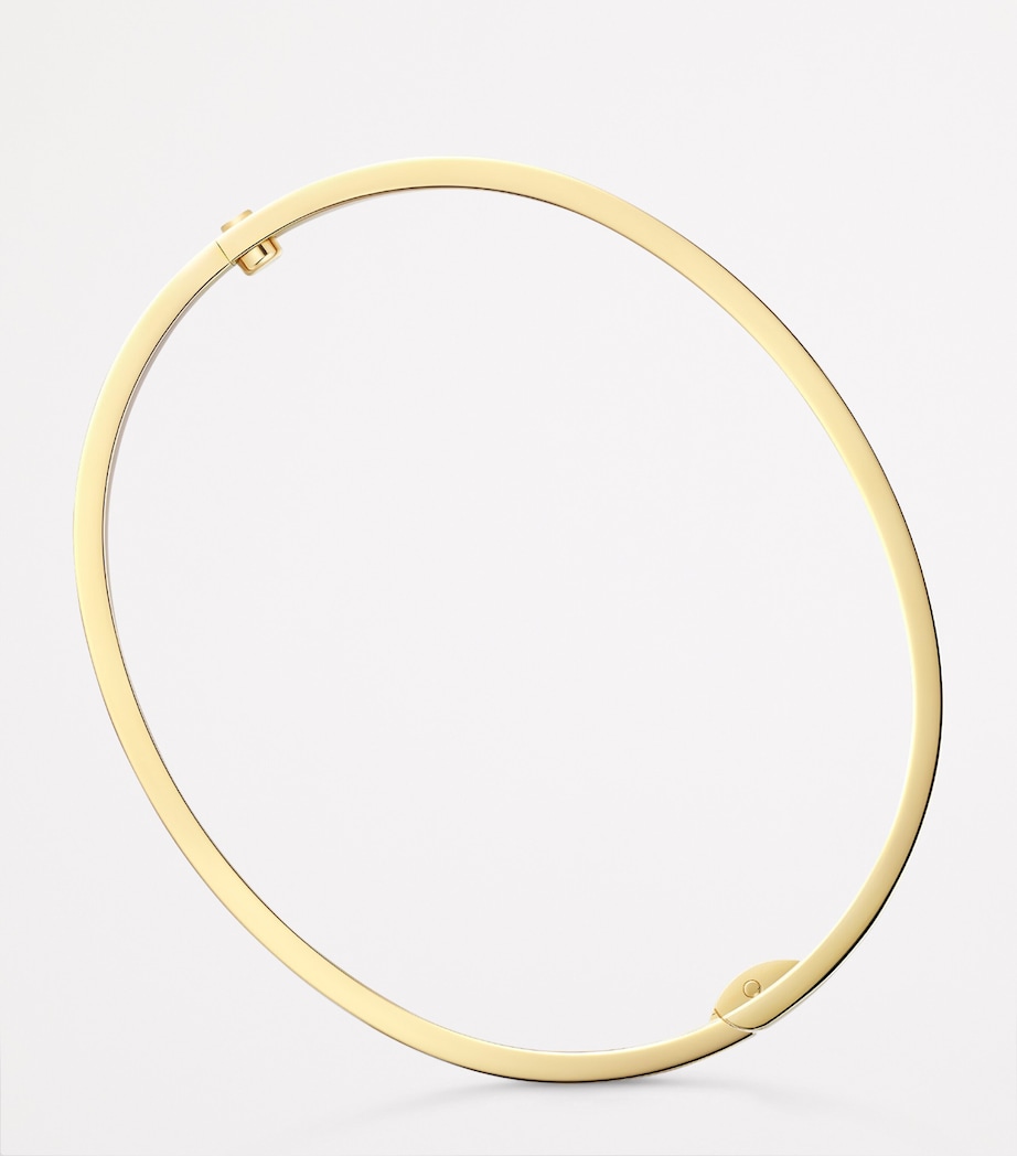 LOVE Small Yellow Gold Bracelet YELLOW GOLD Image 4