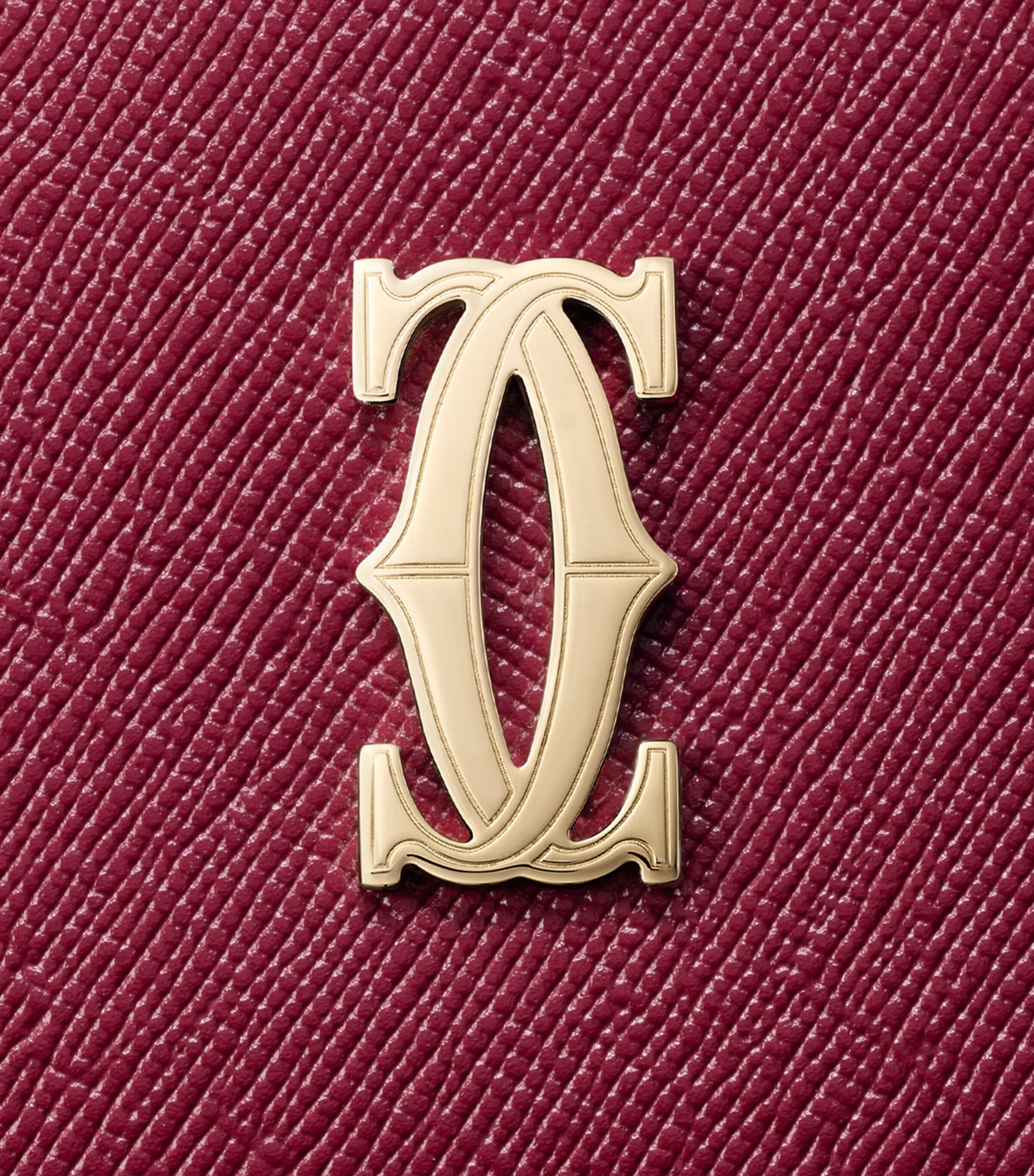 Cartier Leather C de Cartier Wallet Cherry Image 6