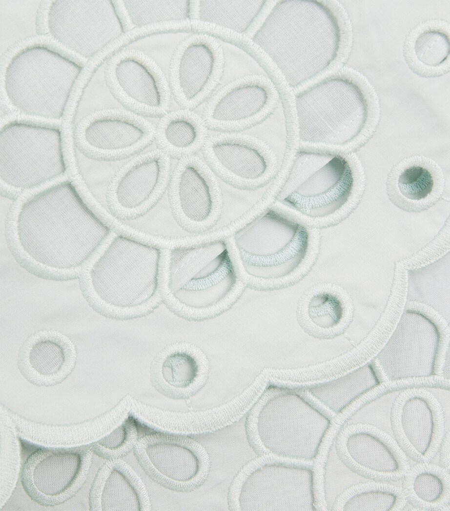 Cotton Broderie Awaken Shorts (1-12 Years) SOFT MINT Image 4