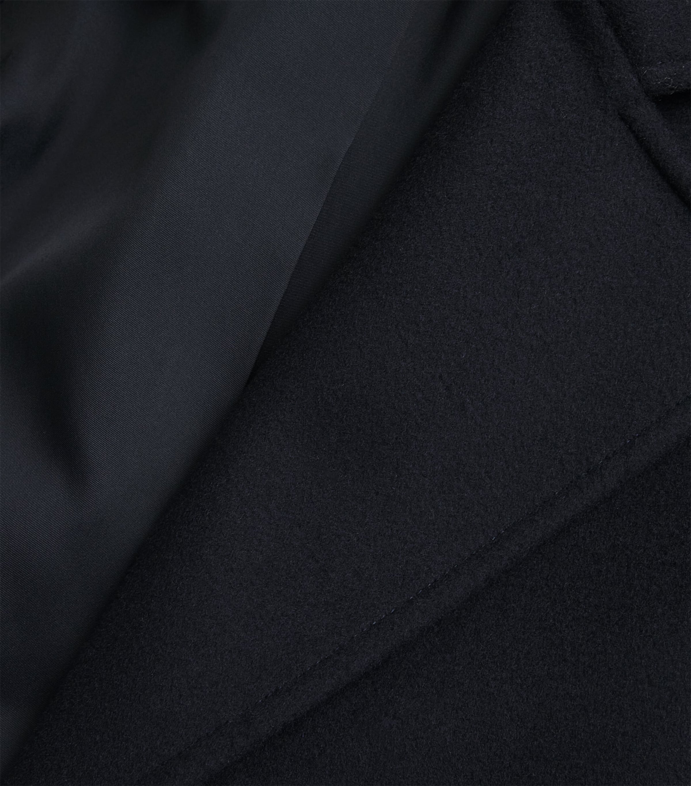 Wool Longrun Coat NAVY Image 5