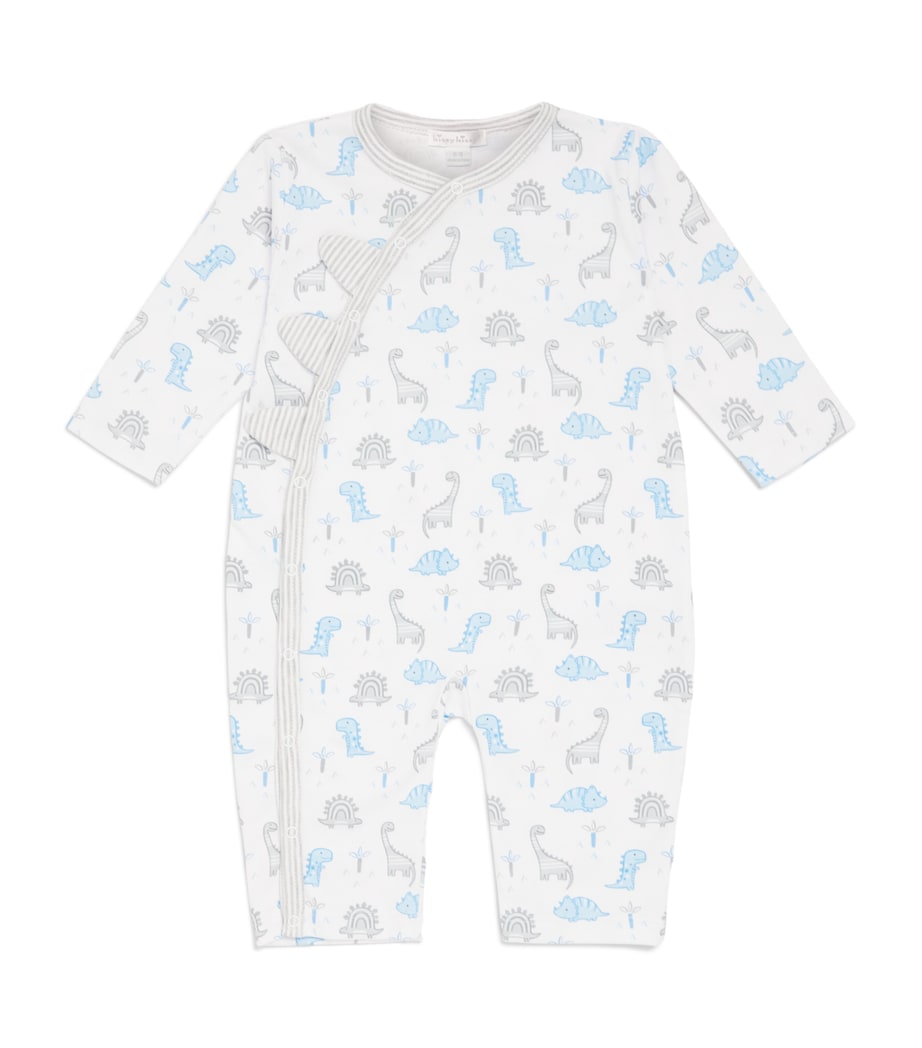 Kissy Kissy Pima Cotton Dinosaur Print Playsuit (0-24 Months) Multi Image 1