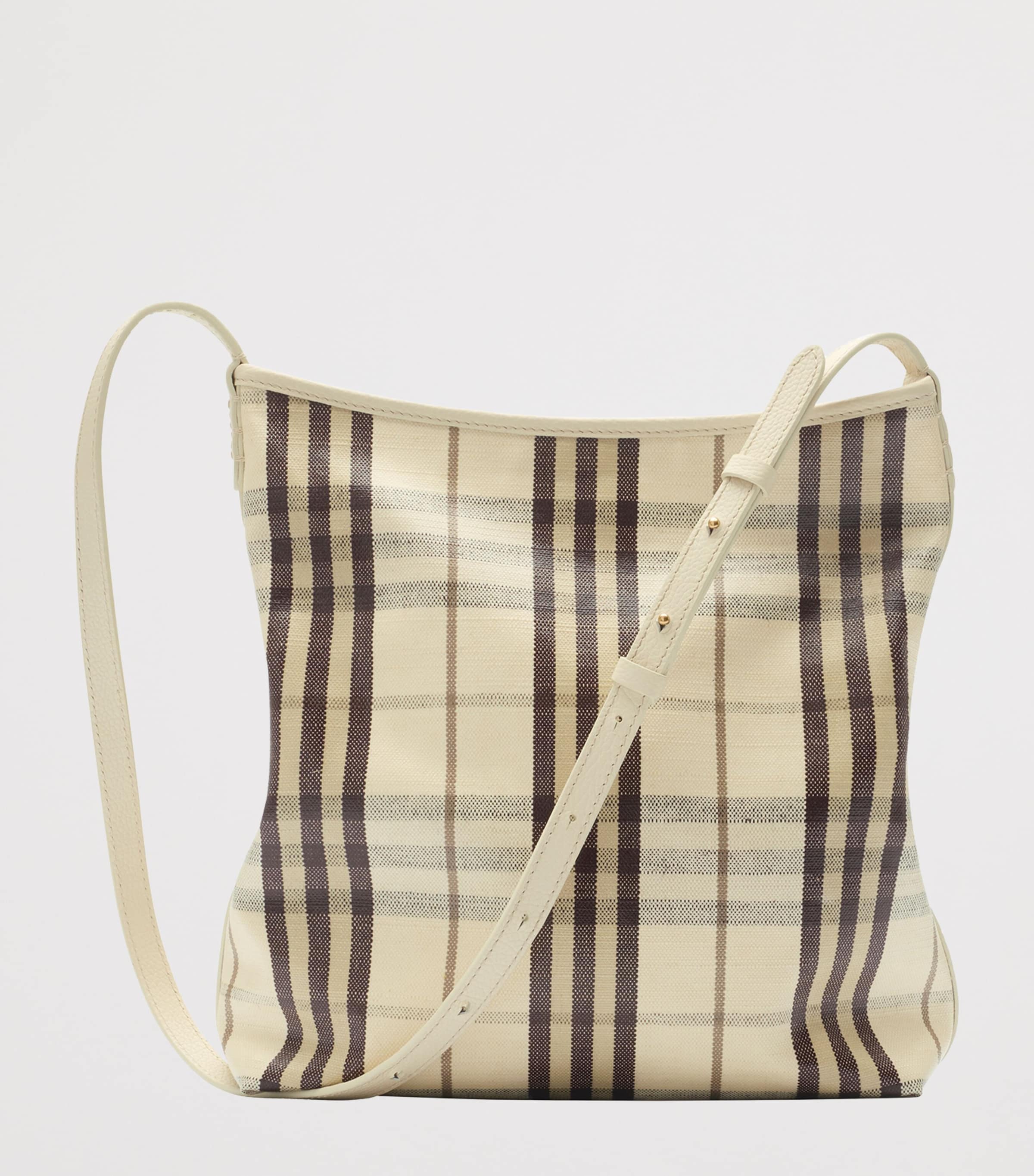 Small Canvas Highlands Shoulder Bag LIGHT BEIGE Image 3