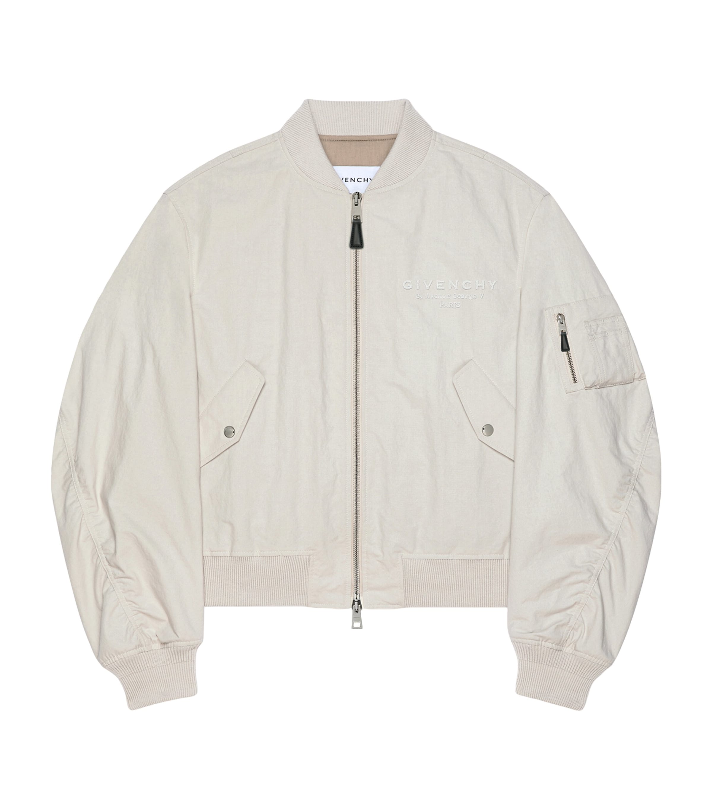 Givenchy Cotton Blend Bomber Jacket | Harrods US
