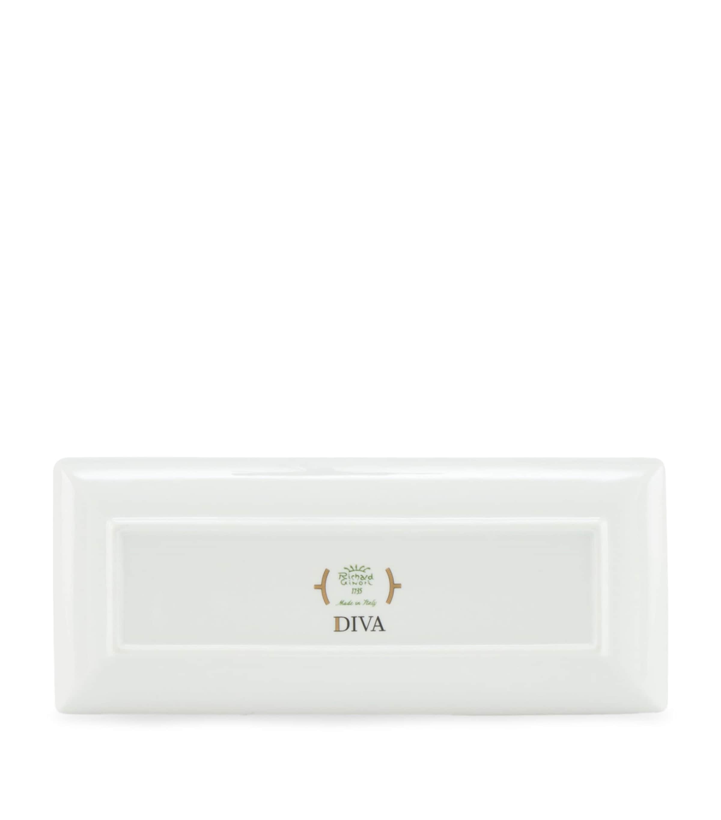 Porcelain Colonna Diva Rectangular Change Tray (28cm) G00134901 Image 3