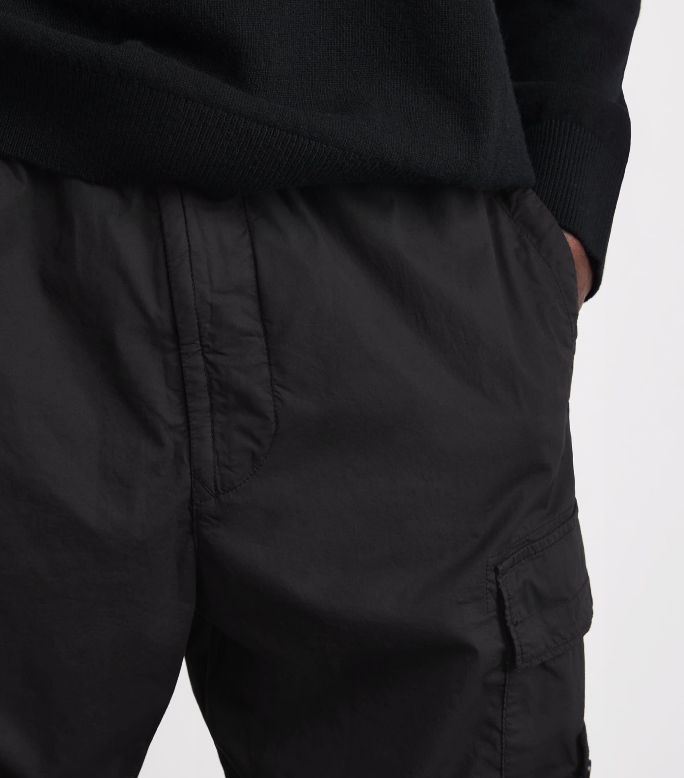 Stretch-Cotton Cargo Trousers V0029 Image 6