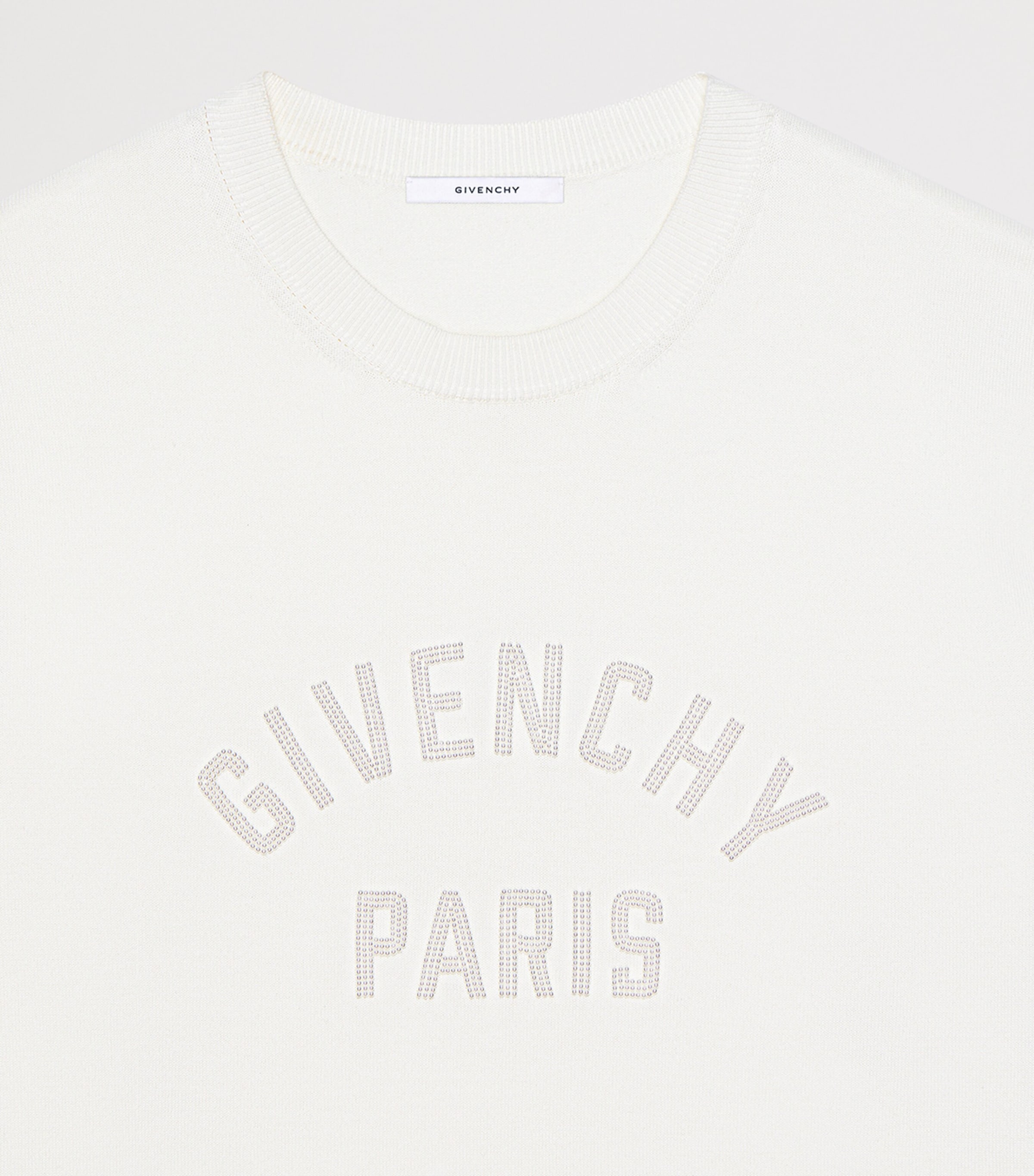 Givenchy Mens Cotton Embroidered T-Shirt Image 3