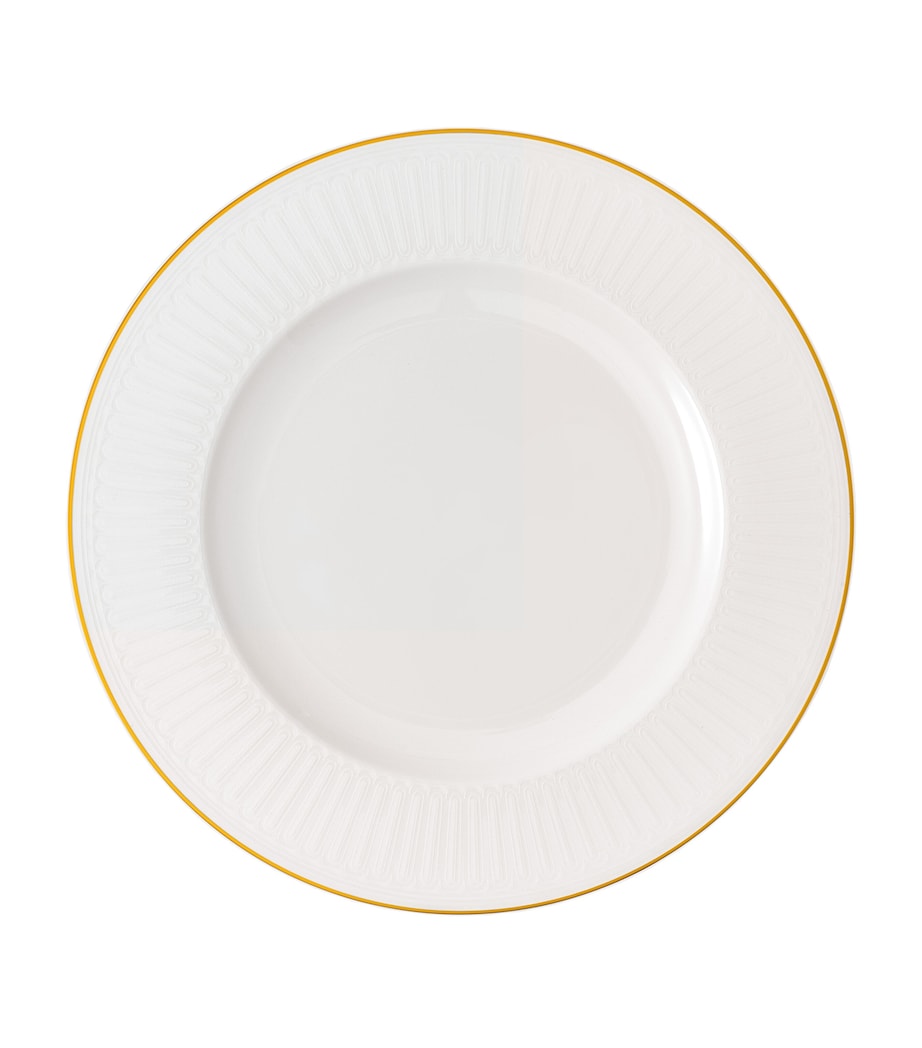 Bone Porcelain Château Septfontaines Flat Plate (29cm) WHITE Image 1