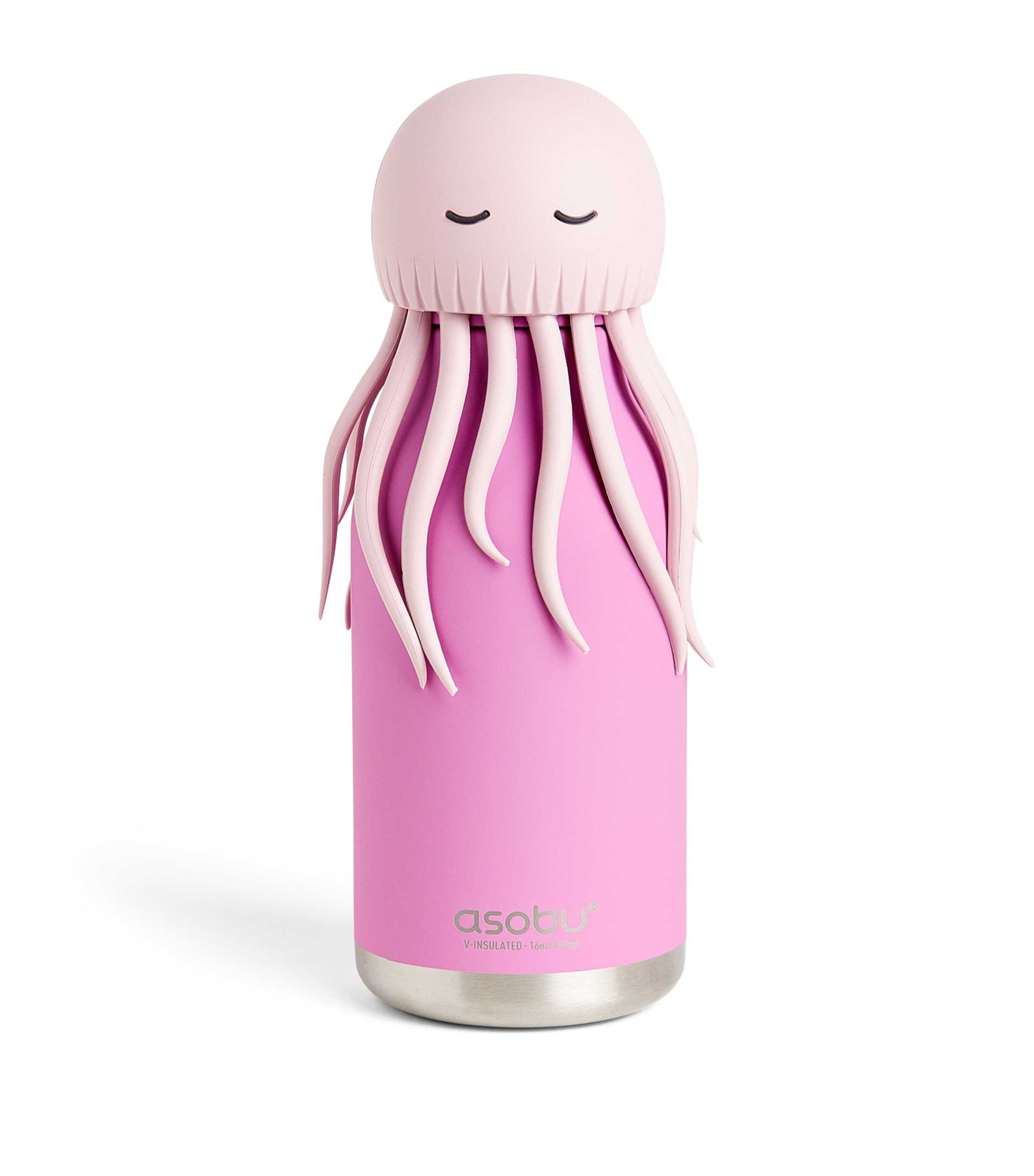 ASOBU Bestie Jellyfish Water Bottle (460ml) Jellyfish Pink
