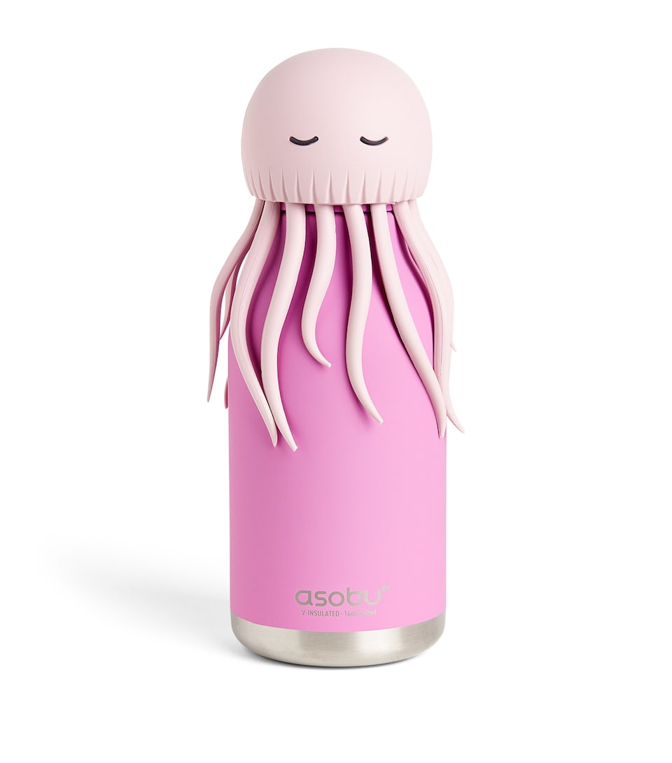 ASOBU Bestie Jellyfish Water Bottle (460ml) Jellyfish Pink