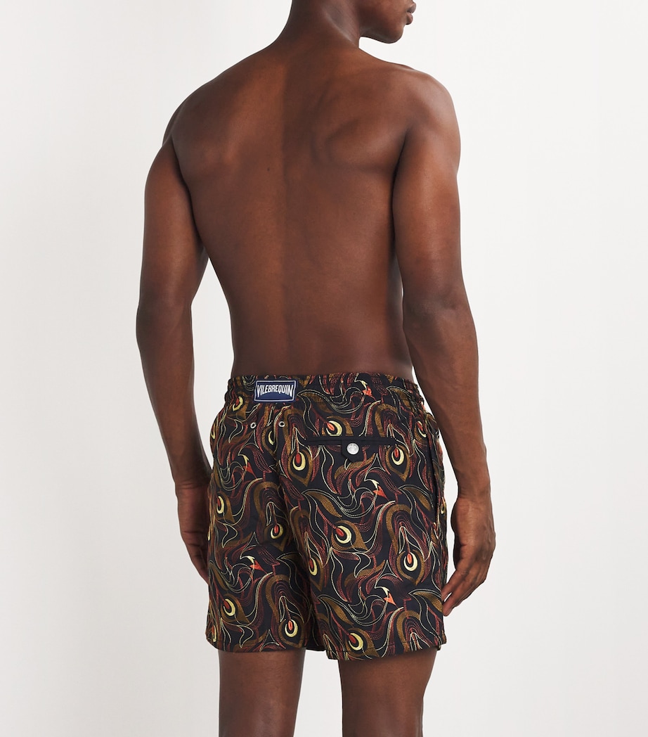 Camo Flowers Mistral Swim Shorts 390-BLEU MARINE Image 3