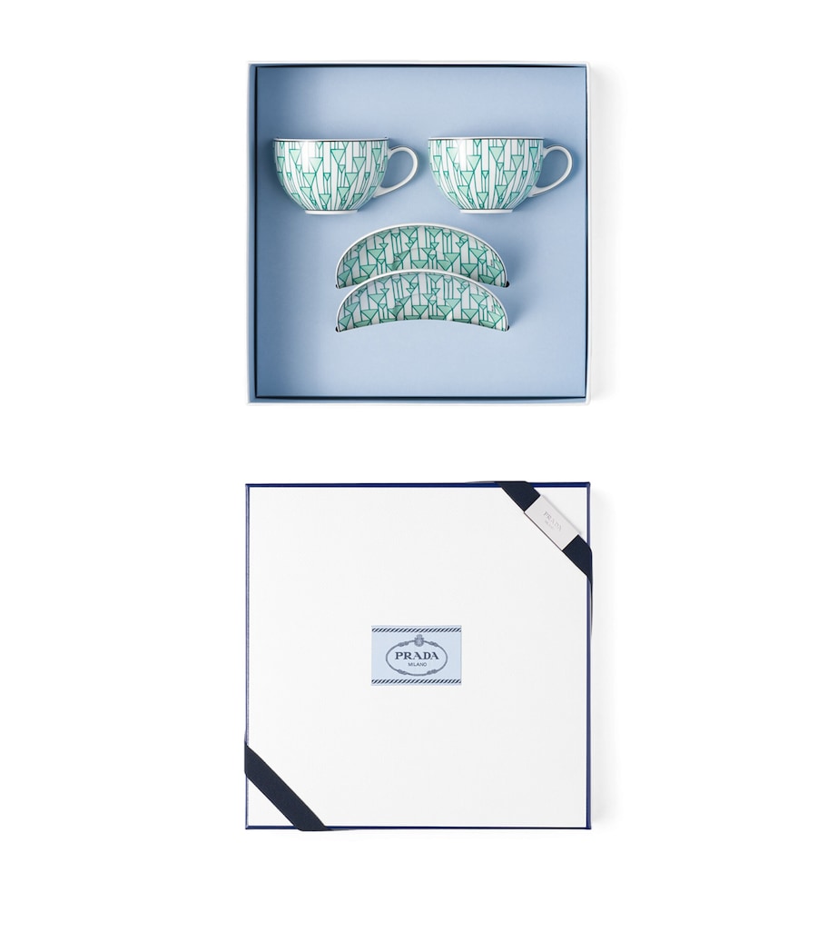 Vienna Cappucino Cup and Saucer (Set of 2) F0HM1 Image 3