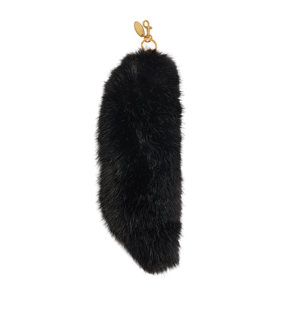 Balenciaga Fur Tail Bag Charm Image 1