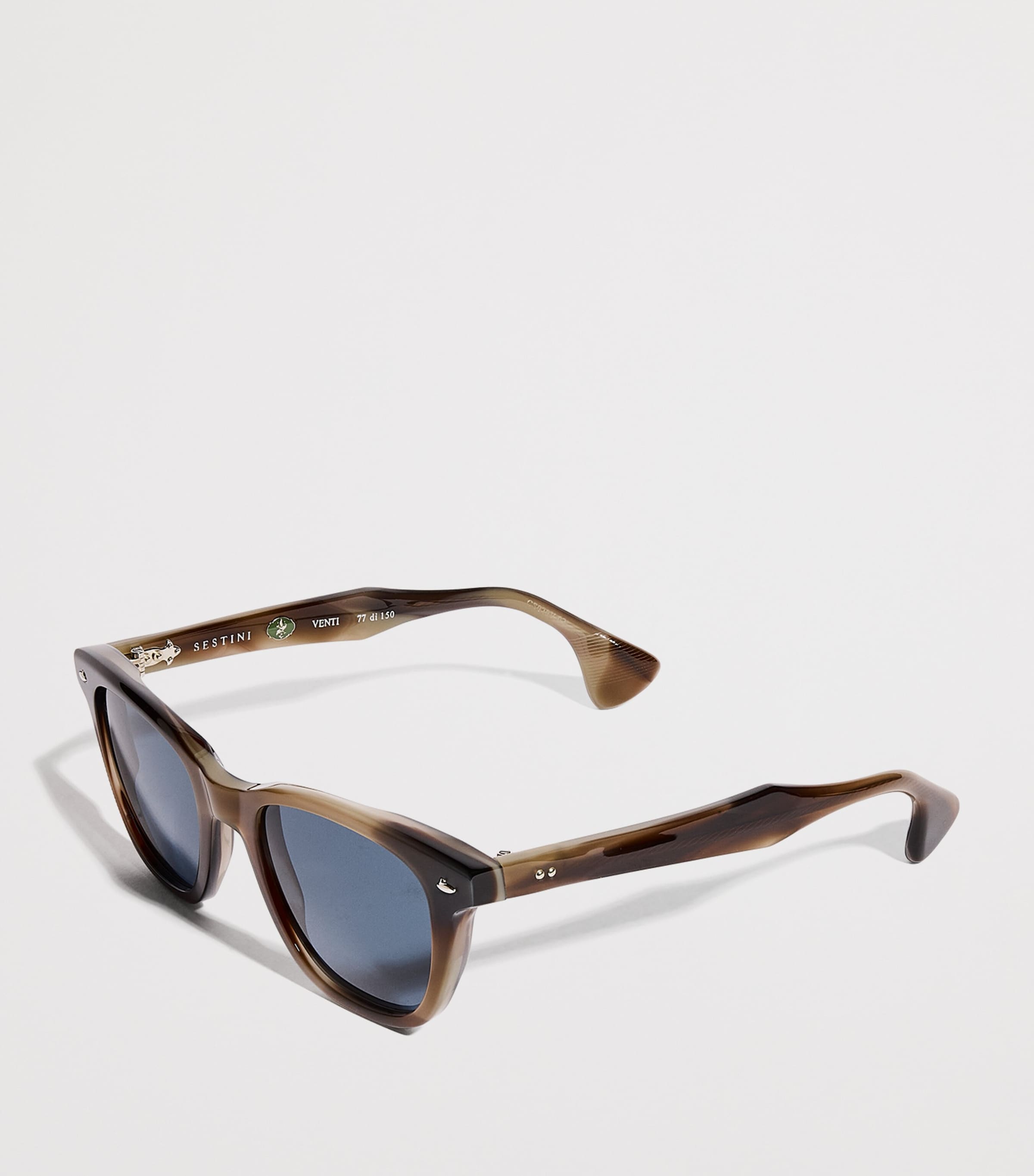 Sestini Acetate Venti Sunglasses Dark Blue Image 2