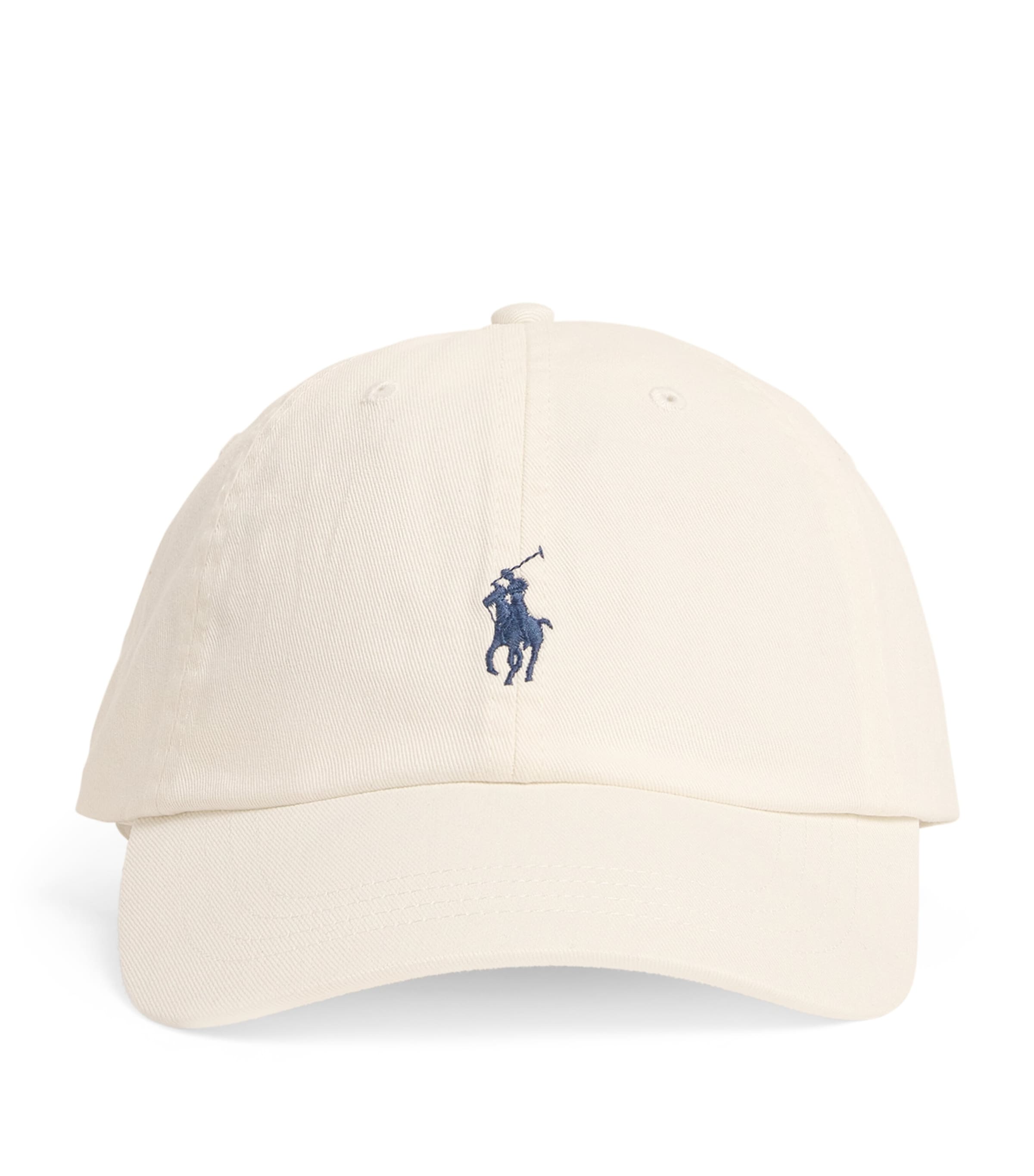 Polo Ralph Lauren Cotton Polo Pony Baseball Cap Pale Cream Image 1
