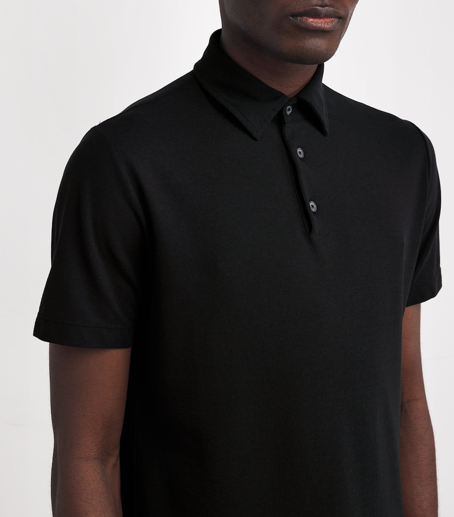 IceCotton Polo Shirt Z0015 NERO Image 6