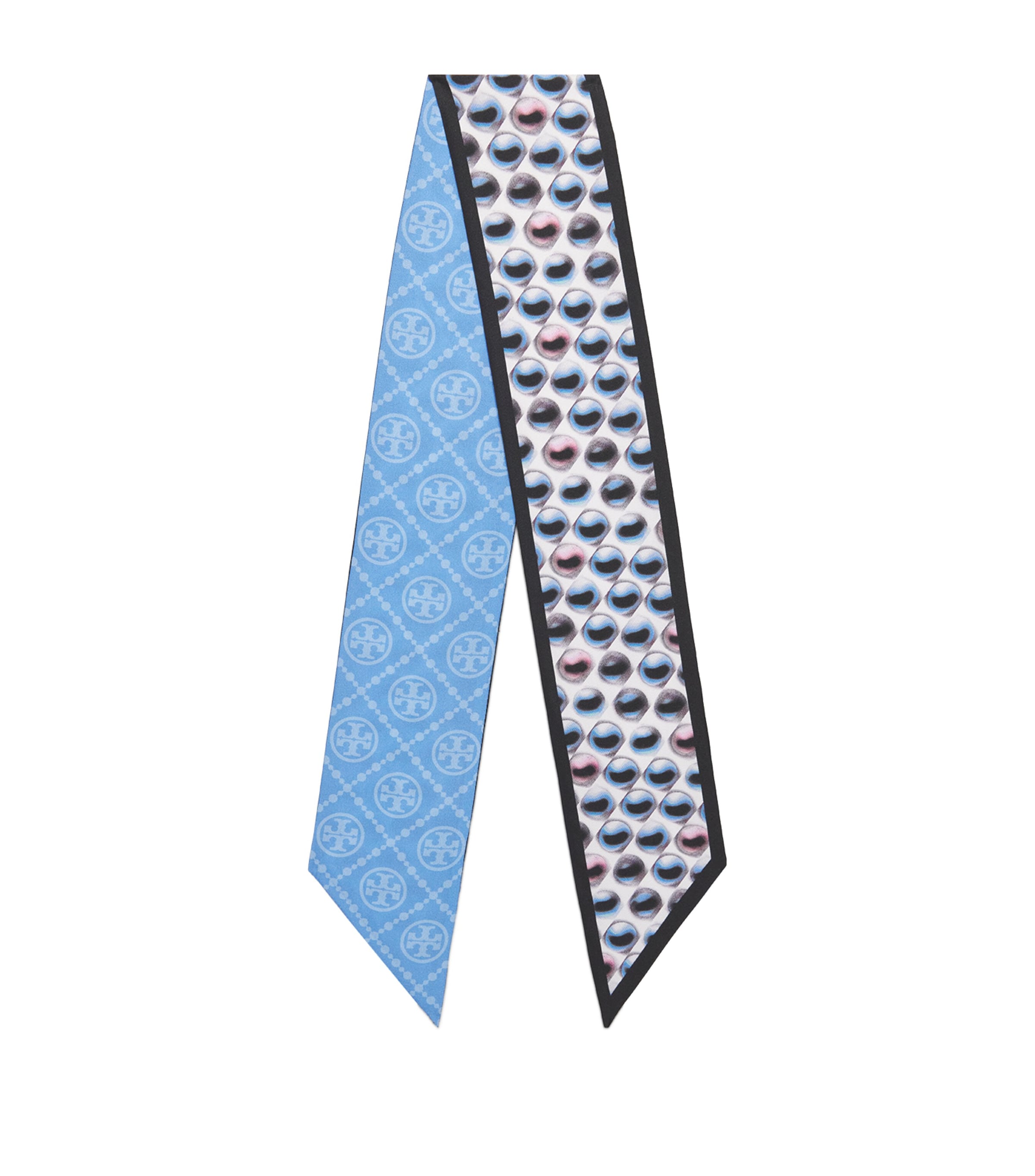 TORY BURCH SILK CANDY DOT RIBBON TIE