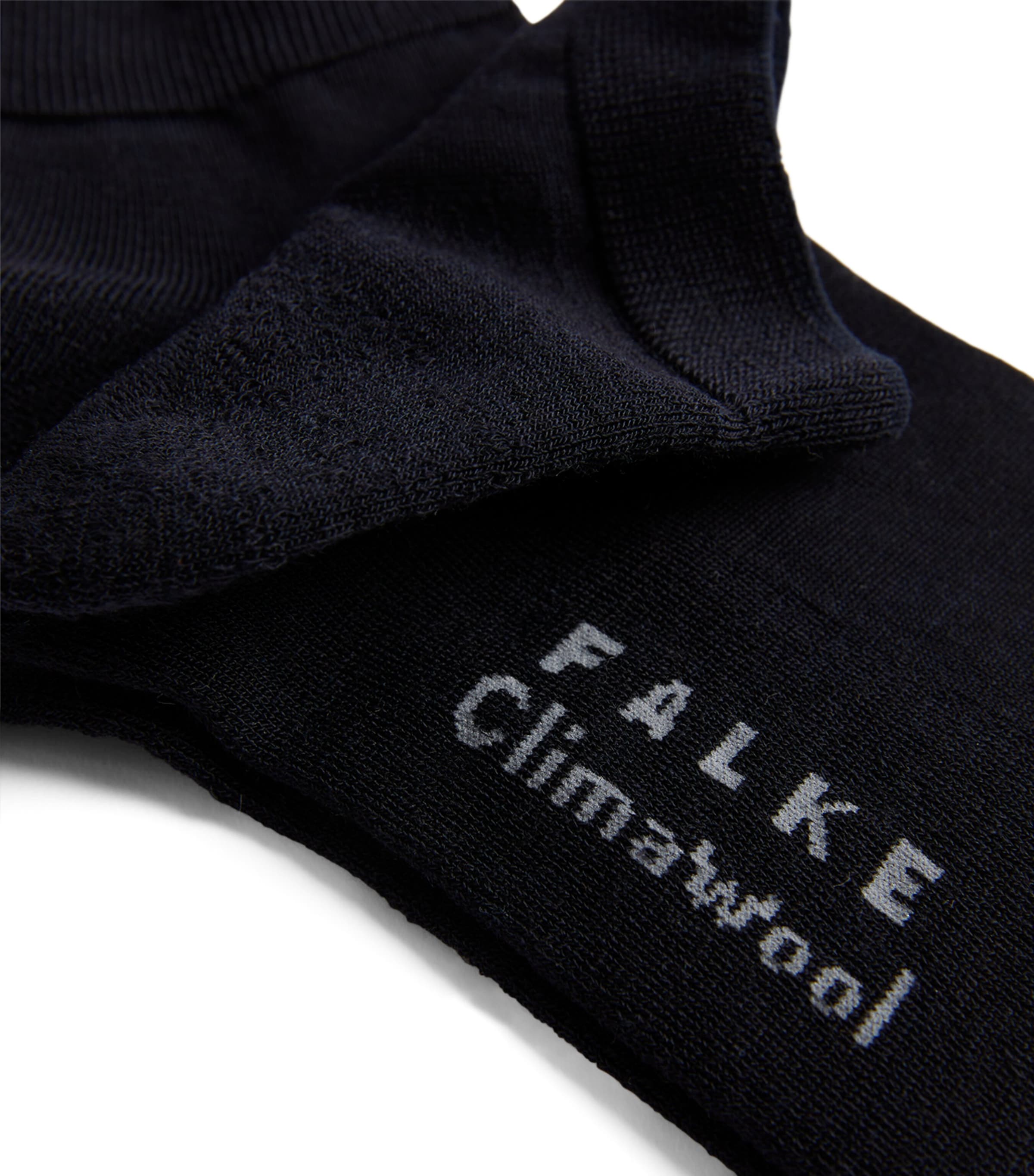 Falke Womens Climawool Ankle Socks Dark Navy Image 2