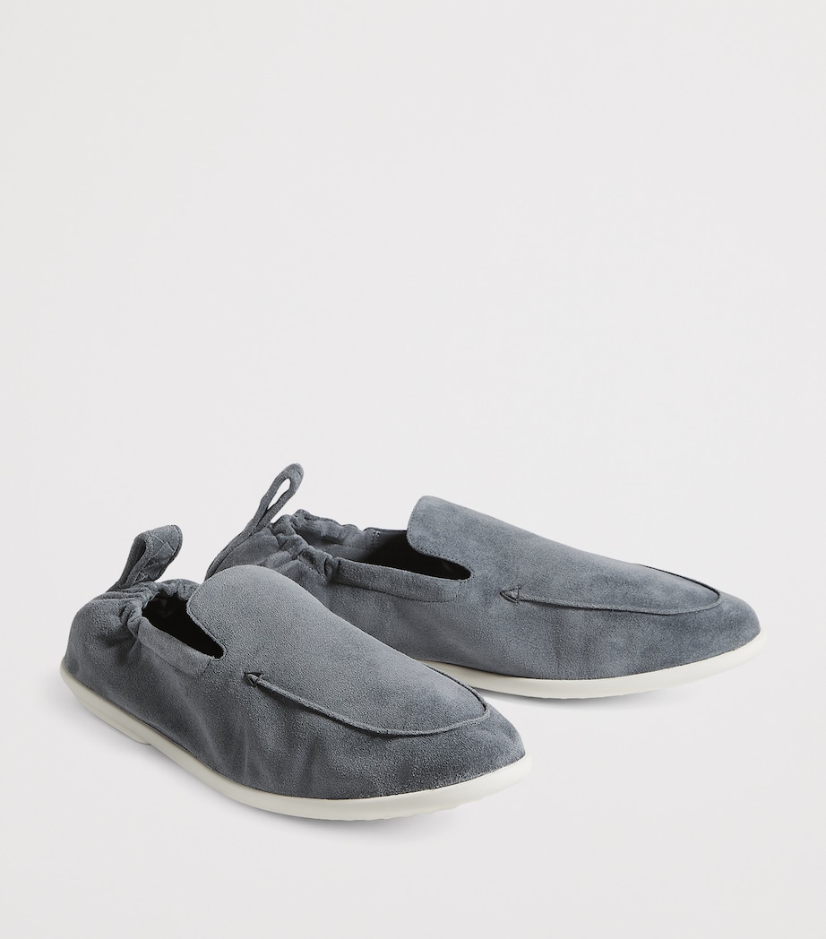Bottega Veneta Suede Dawson Loafers Image 2