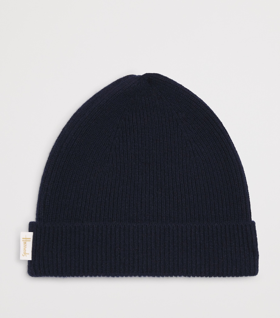 Cashmere Hat NAVY Image 2