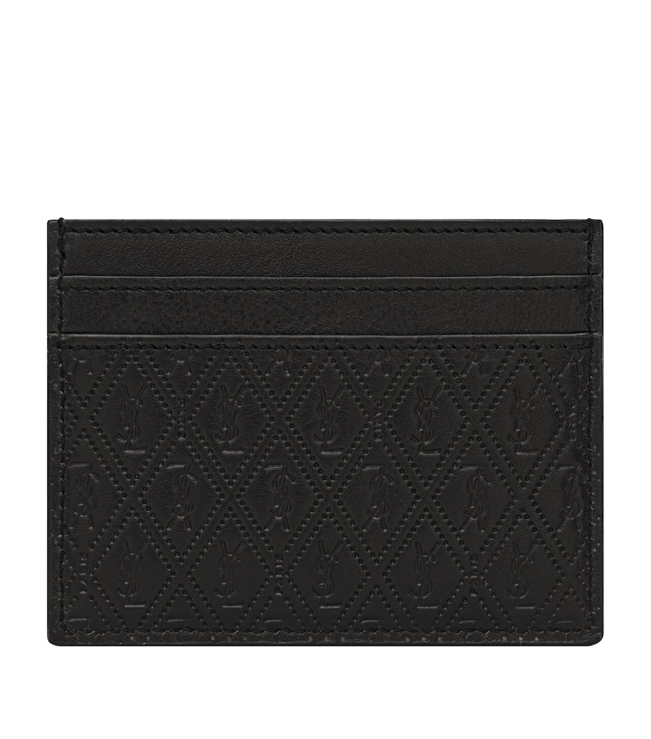 Leather Monogram Card Holder 1000 Image 1