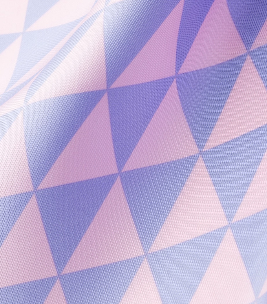 Prada Silk Triangle Scarf Pink Image 3