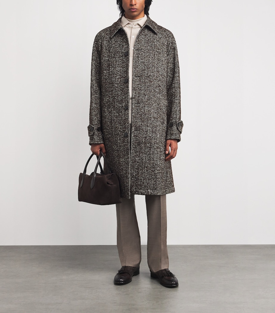 Cashmere Long-Sleeve Polo Shirt 120 Image 2