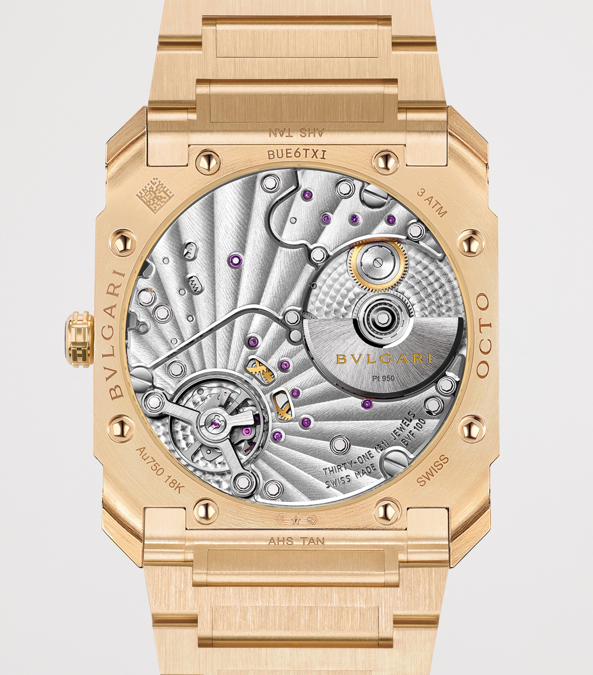 Bvlgari Yellow Gold Octo Finissimo Automatic Watch 37mm No Color Image 2
