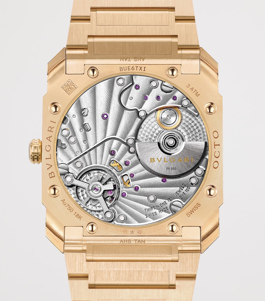 Bvlgari Yellow Gold Octo Finissimo Automatic Watch 37mm No Color Image 2