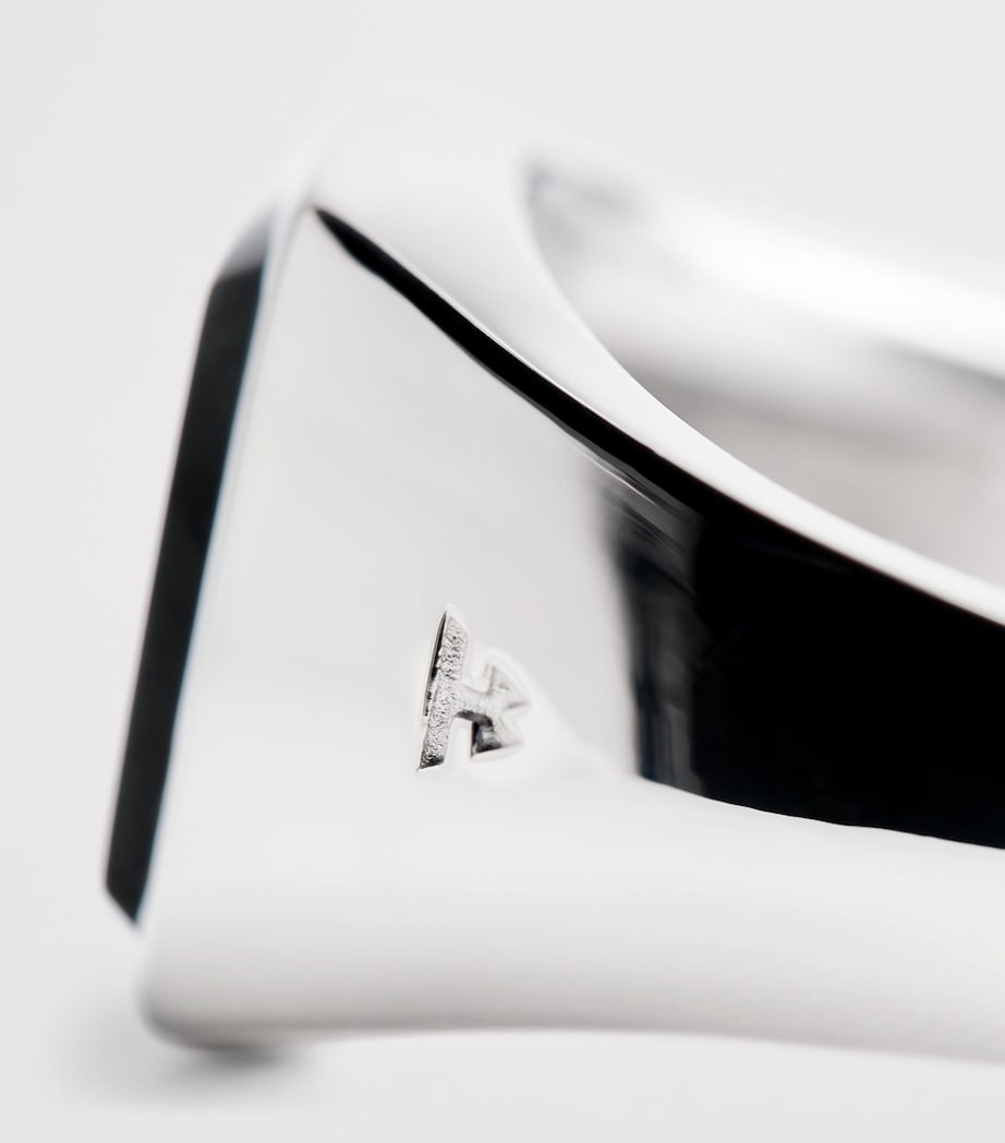 Small Sterling Silver Kay Ring SILVER Image 6
