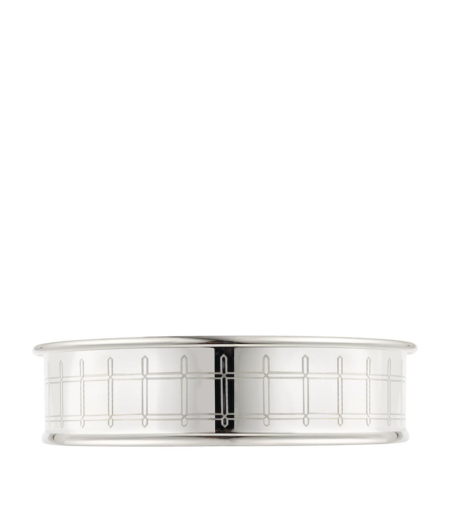 Silver-Plated Graphik Bottle Coaster SILVER Image 2