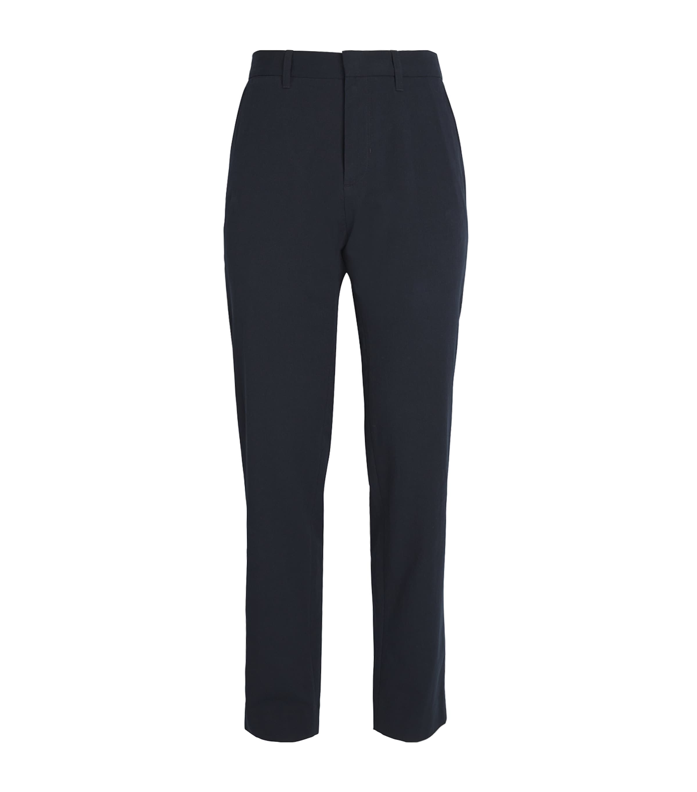 Vince Owen Straight Fit Chino Pants In Blue