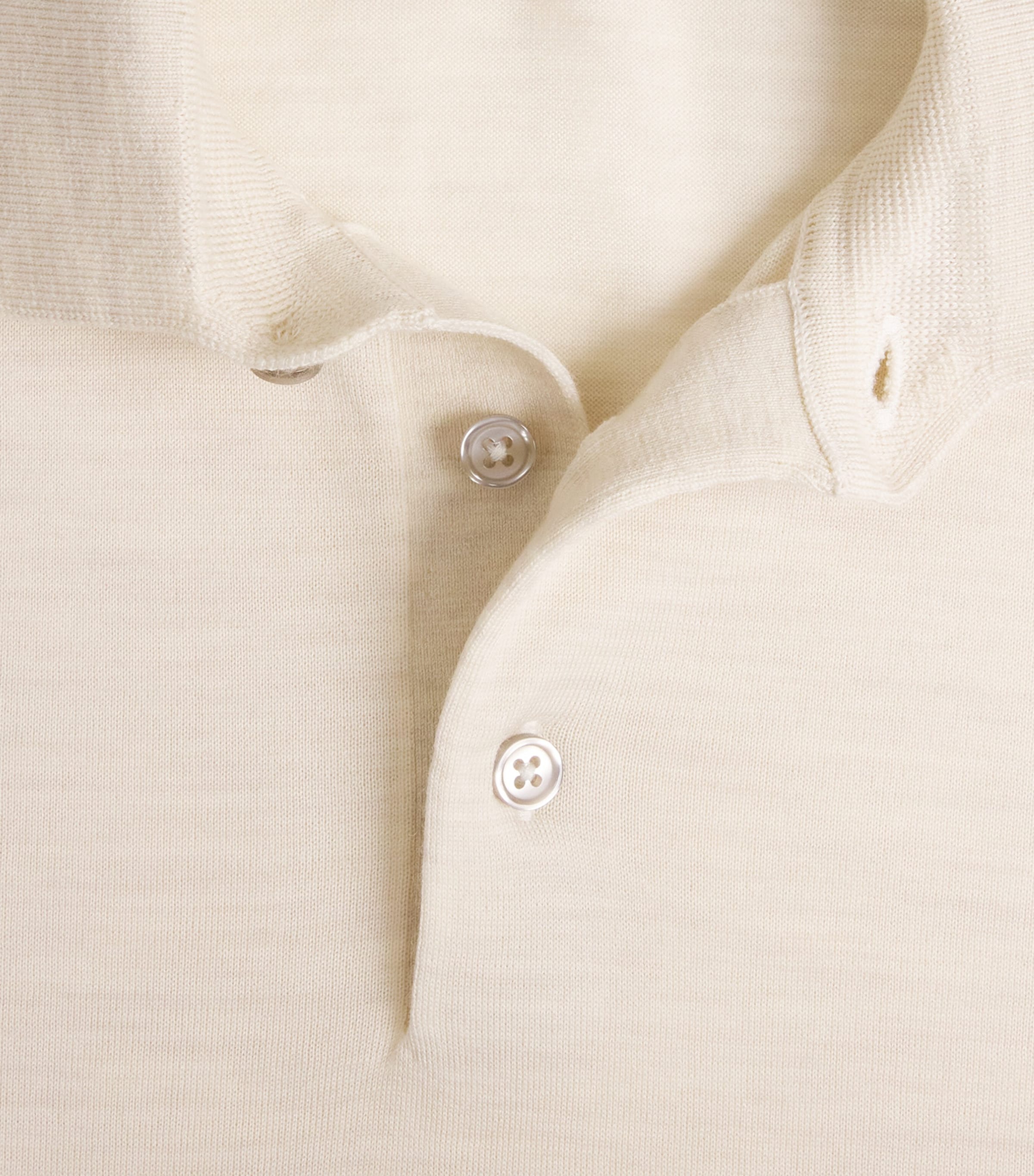 VUORI Merino Polo Shirt Qkr Oat Image 6