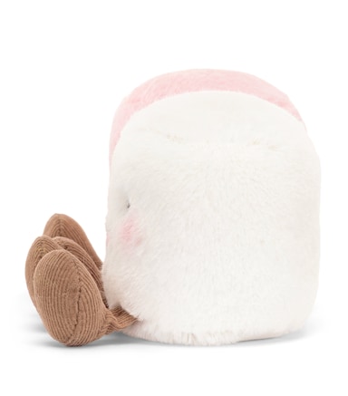 Jellycat Amuseable Pink and White Plush Marshmallows (9cm) | Harrods UK
