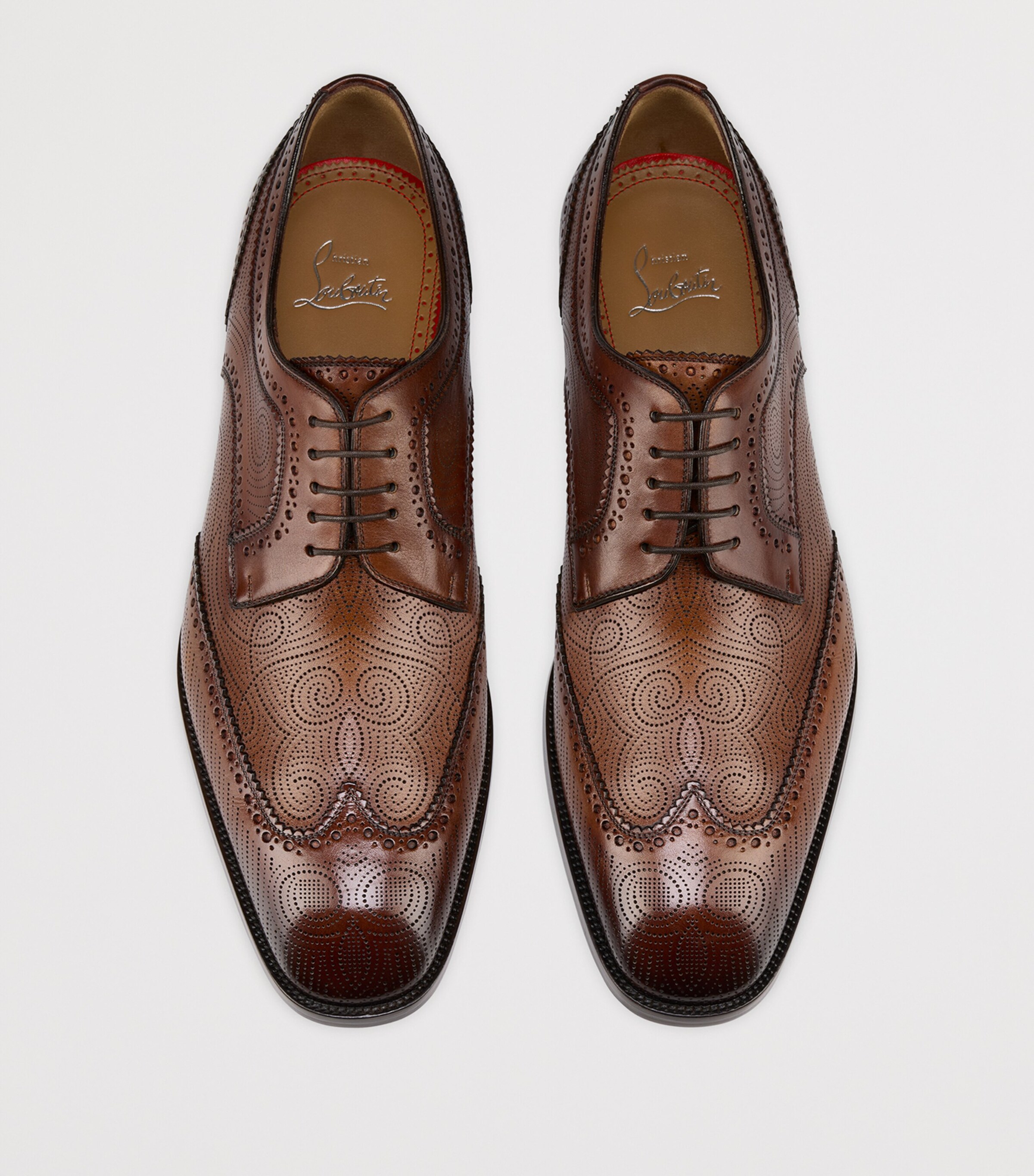 クリスチャンルブタンSimonaples Derby Calf Leather Chambeliss - Derbies - Patent calf leather - Black - Men