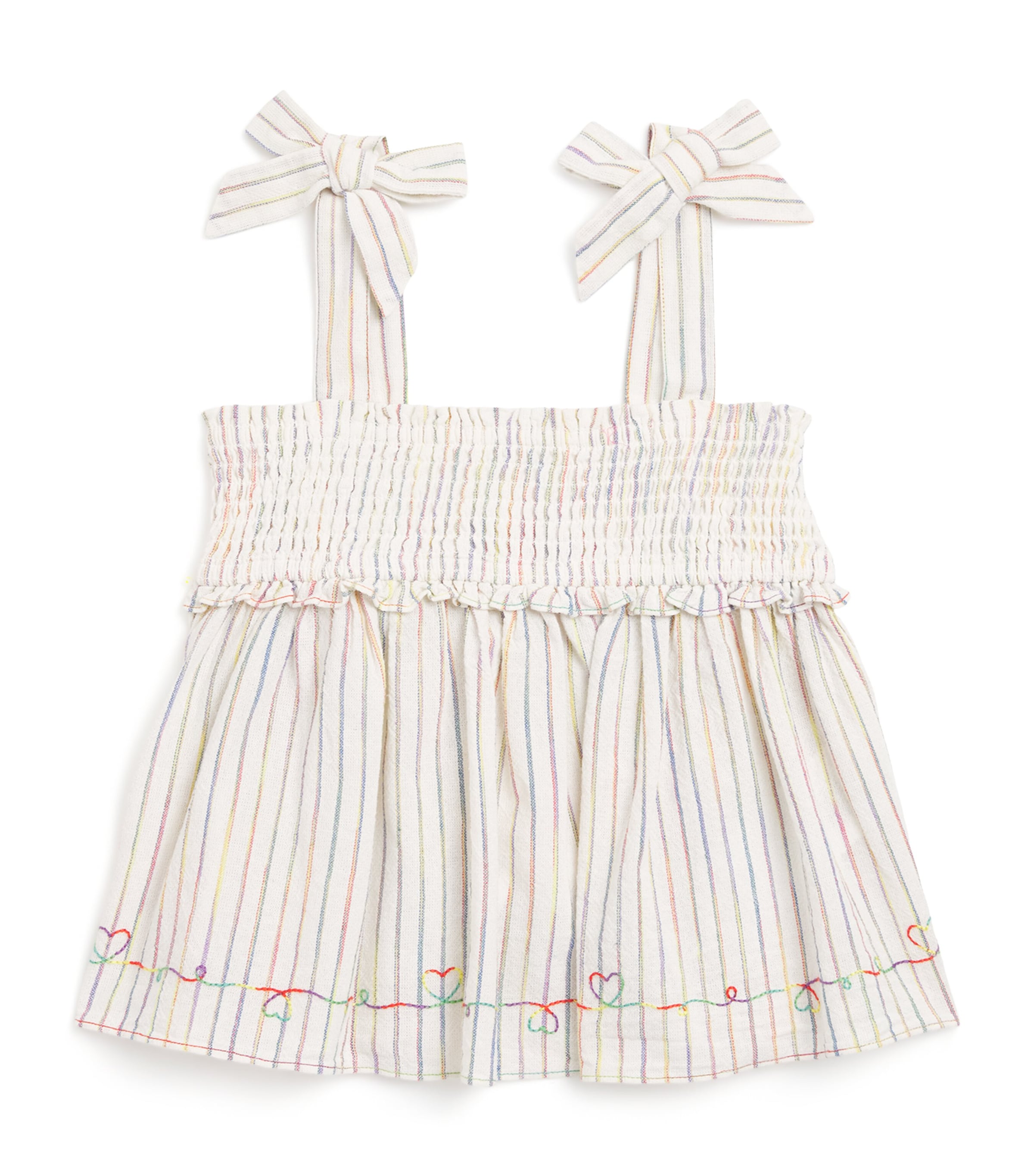 Tシャツ・カットソー ZIMMERMANN RHIANNON CROPPED TOP IN EMBROIDERED COTTON Zimmermann Cotton Rhiannon Embroidered Crop Top | Harrods US