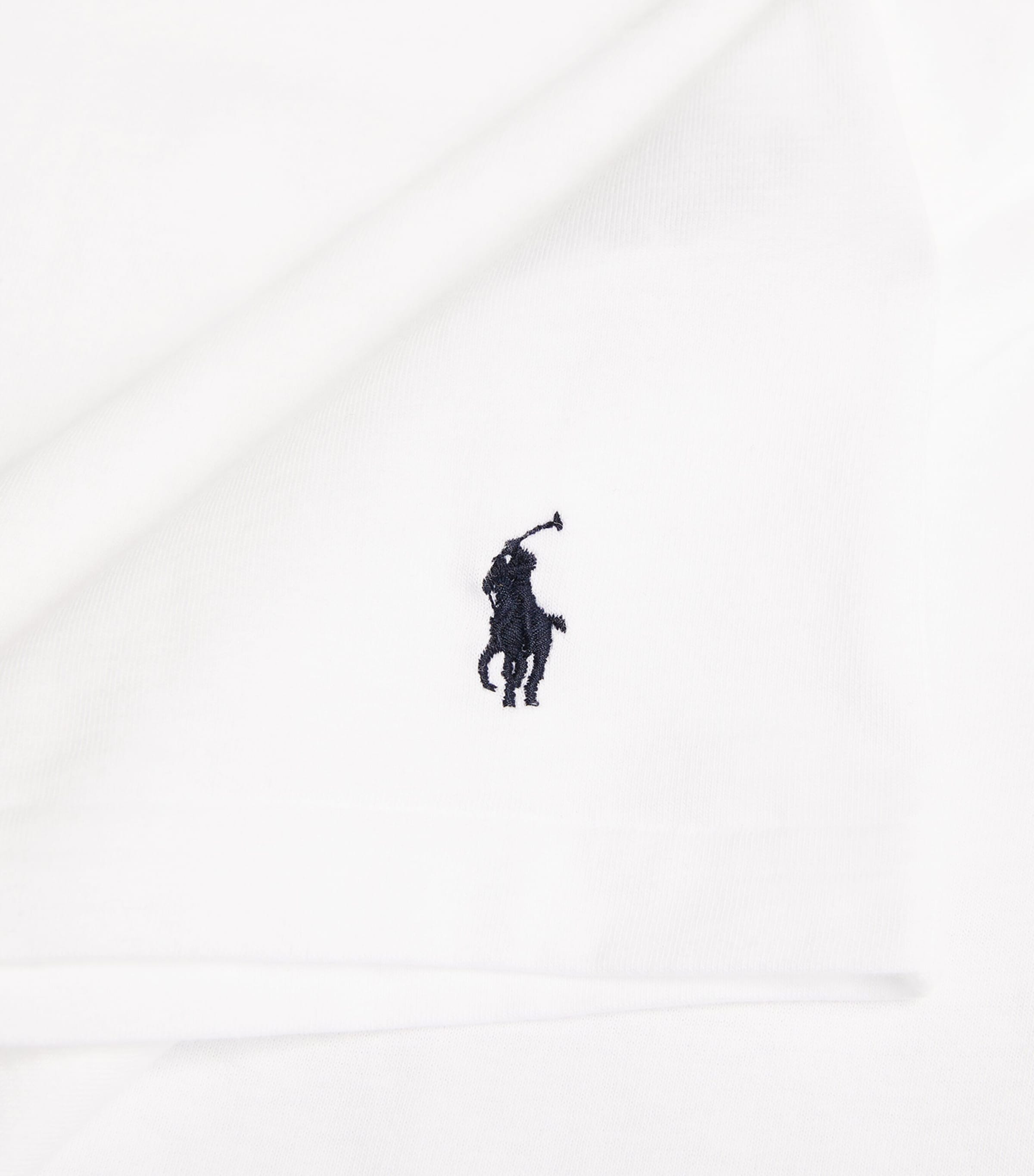Polo Ralph Lauren Mens Logo Lounge T-Shirt White Polo Tee Image 5