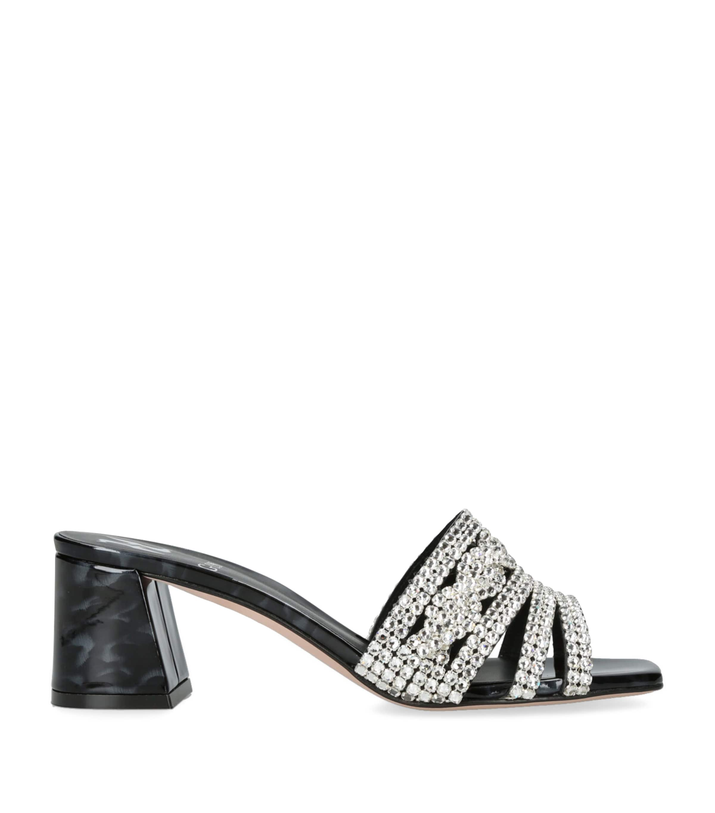 Gina Crystal Utah Mules 50 In Black