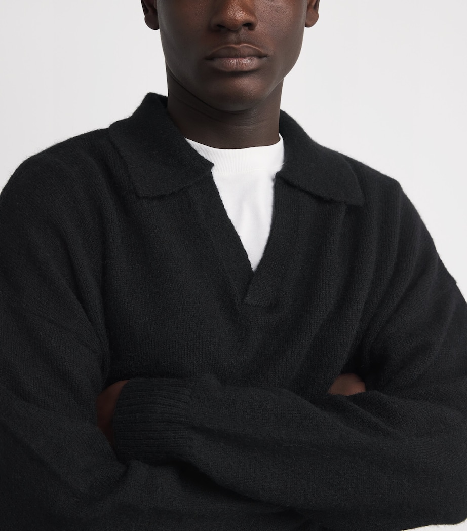 Atticus Knit Sweatshirt 11 - NAVY Image 6