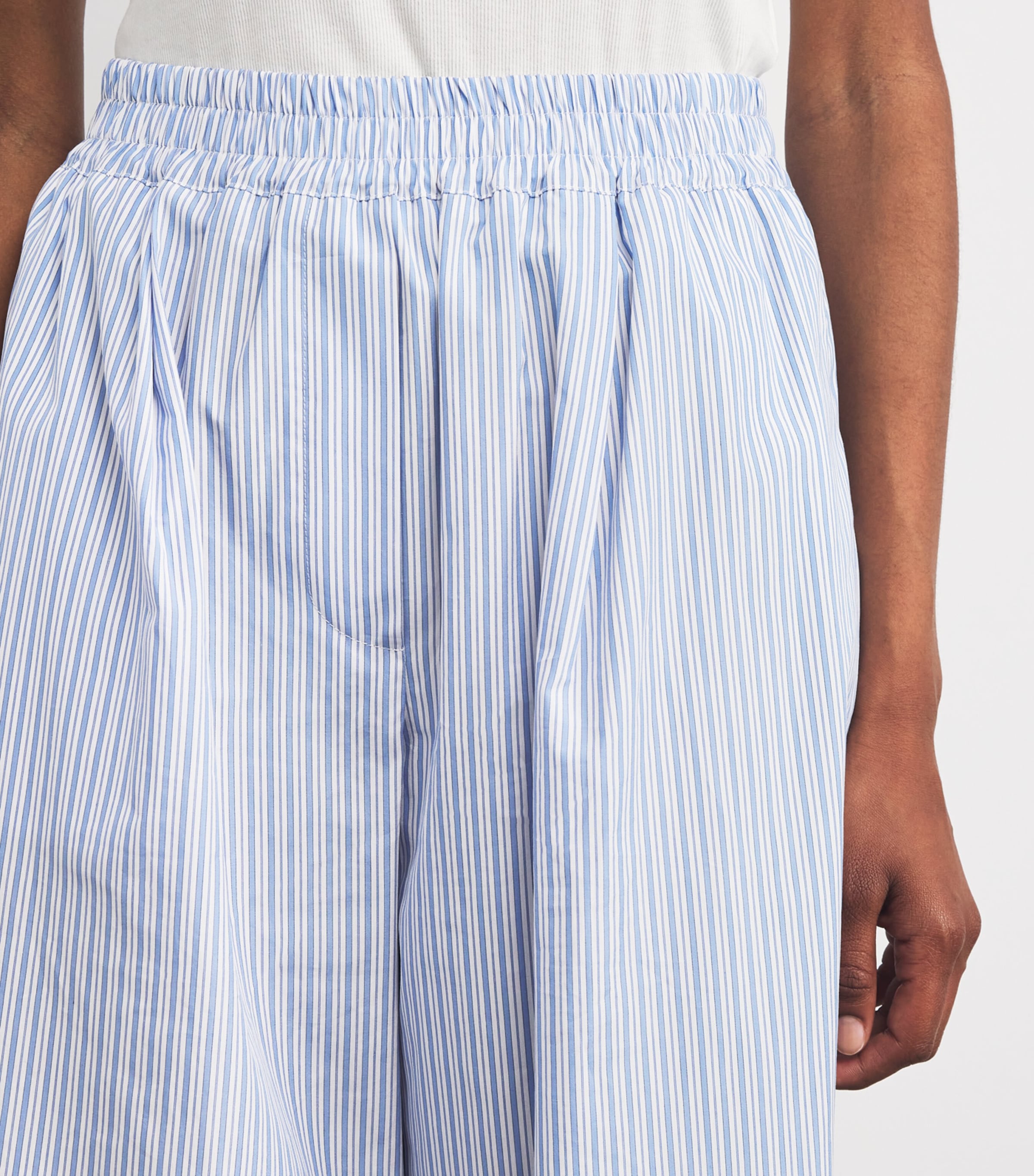 Weekend Max Mara Cotton Wide-Leg Trousers | Harrods US