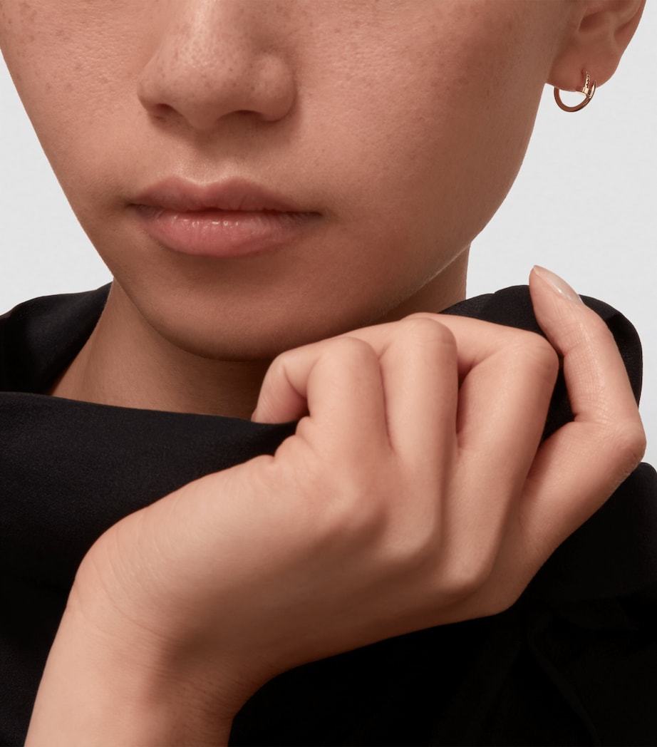 Juste un Clou Single Hoop Earring YELLOW GOLD Image 6