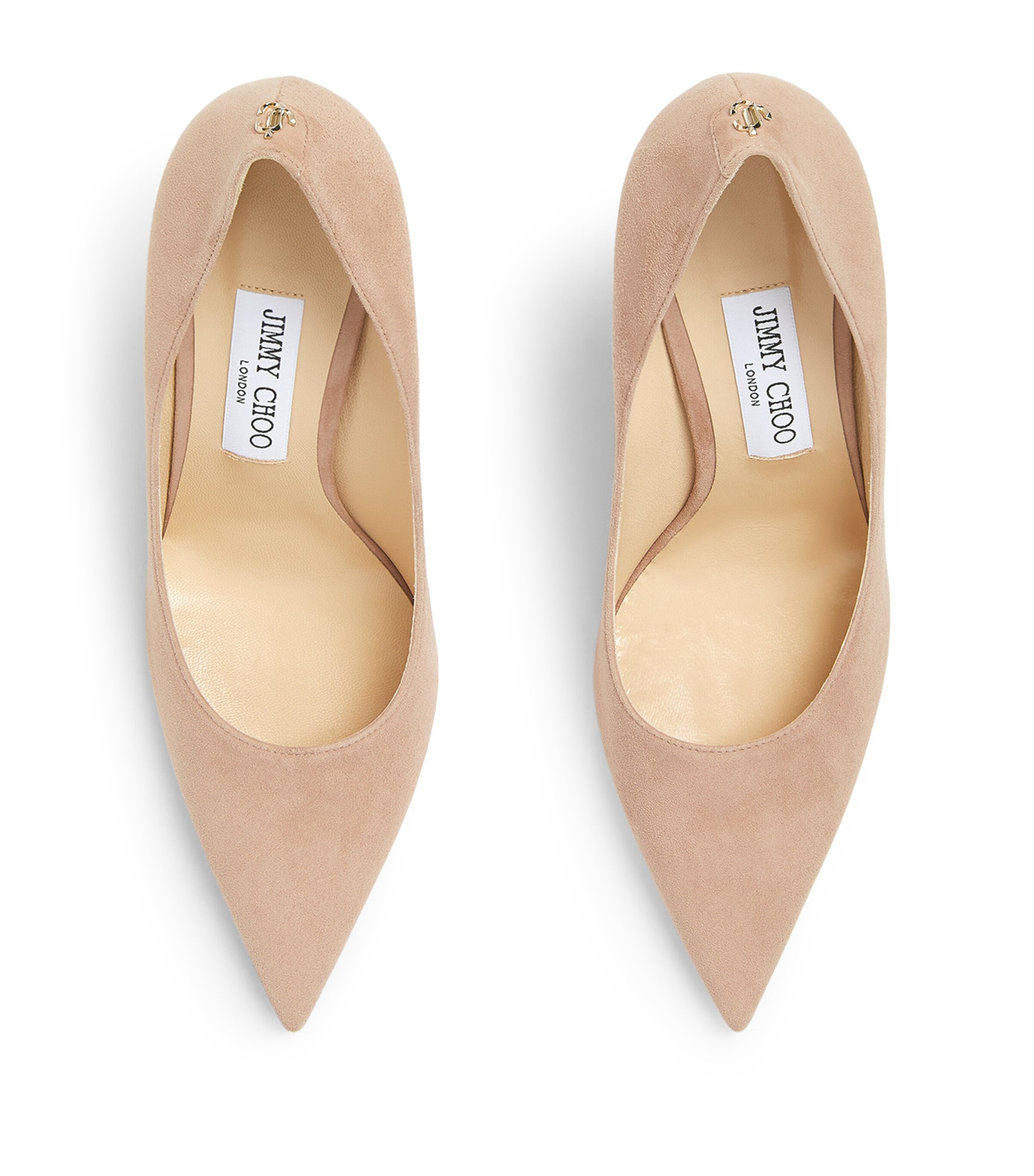Jimmy Choo Love 85 Suede Pumps Ballet Pink Image 7