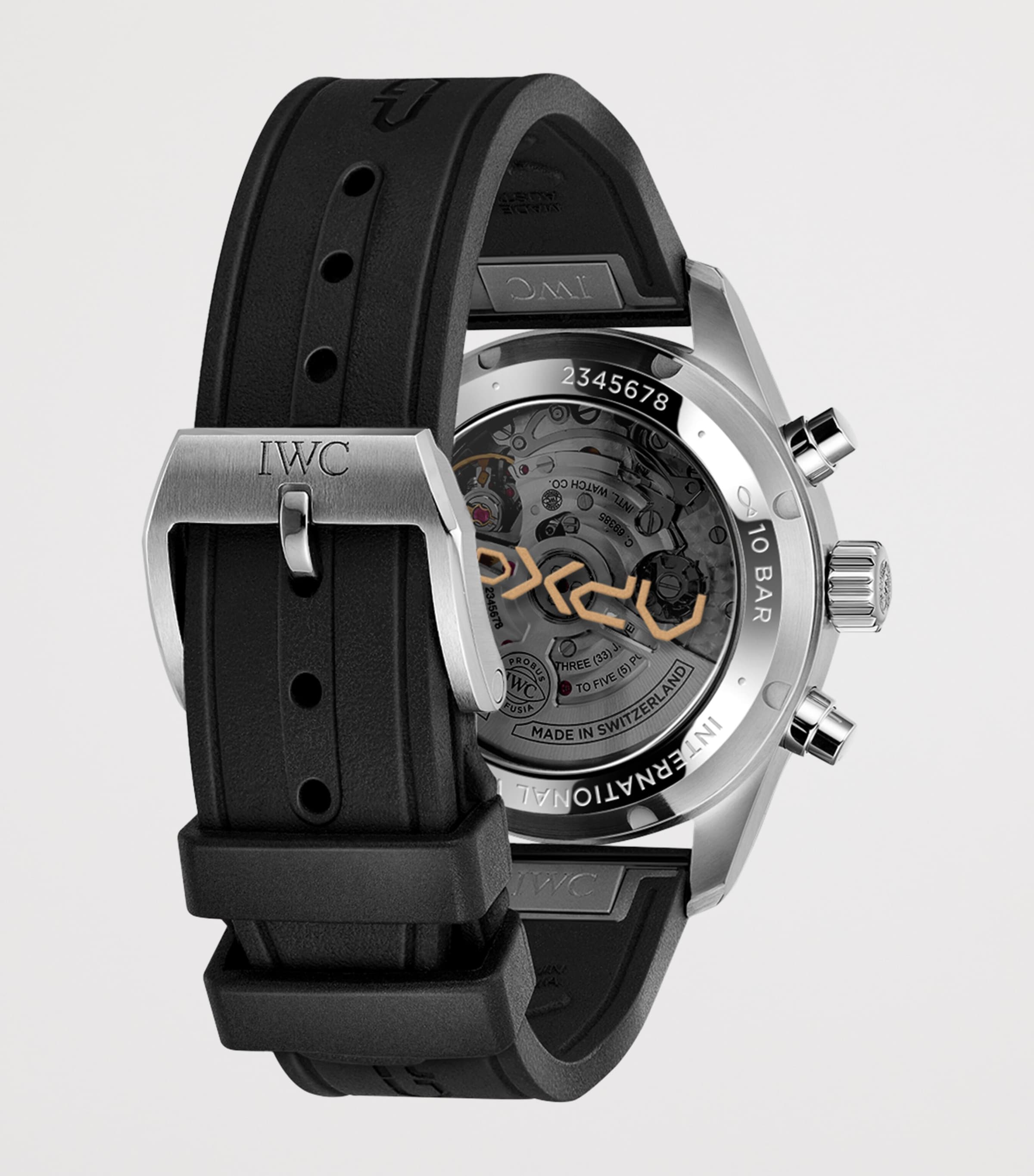 Stainless Steel Pilot’s APXGP Chronograph Watch 41mm BLACK Image 3