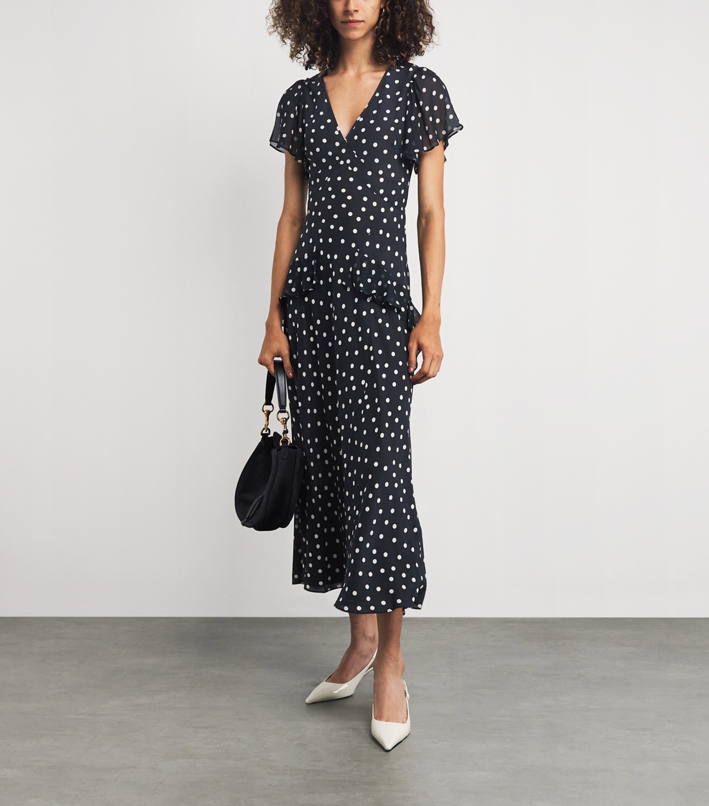 Rixo Silk Evie Maxi Dress Harrods SE